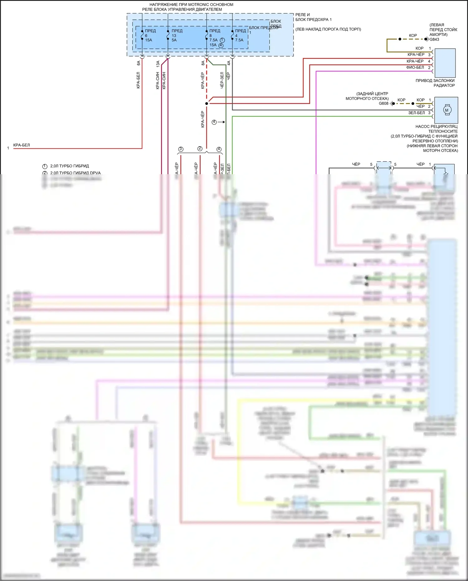 SQ5 Audi II рестайлинг (2020-2024): Электросхема климат контроля, без climat (5 из 5) 