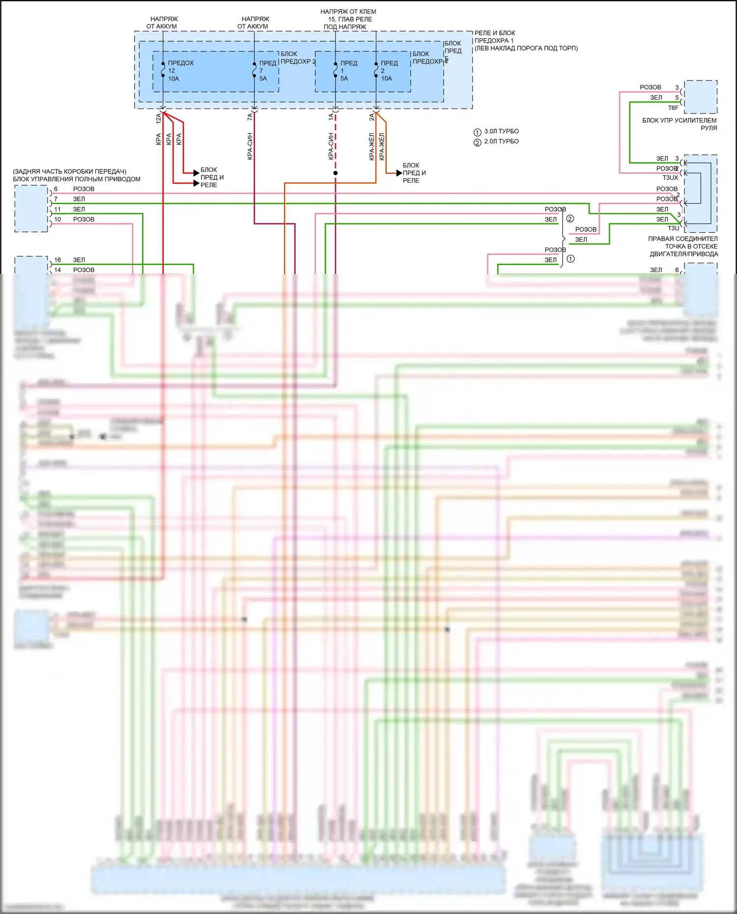 SQ5 Audi II (2017-2020): Can шина электросхема (1 из 8) 