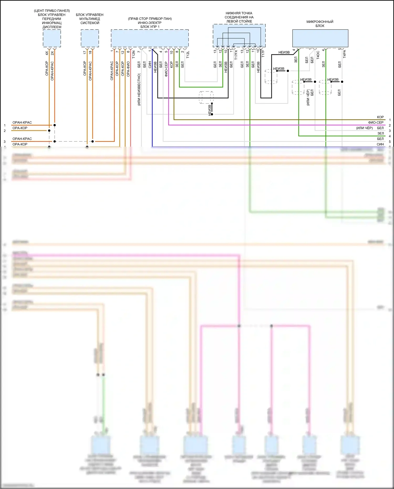 SQ5 Audi II (2017-2020): Can шина электросхема (7 из 8) 