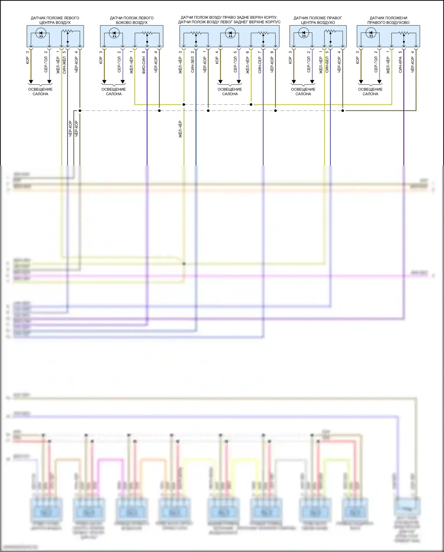 SQ7 Audi 4M рестайлинг (2019-2024): Электросхема климат контроля, со второй системой отопления (2 из 6) 