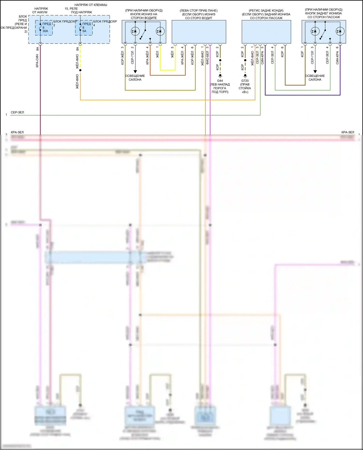 SQ7 Audi 4M рестайлинг (2019-2024): Электросхема климат контроля, со второй системой отопления (4 из 6) 