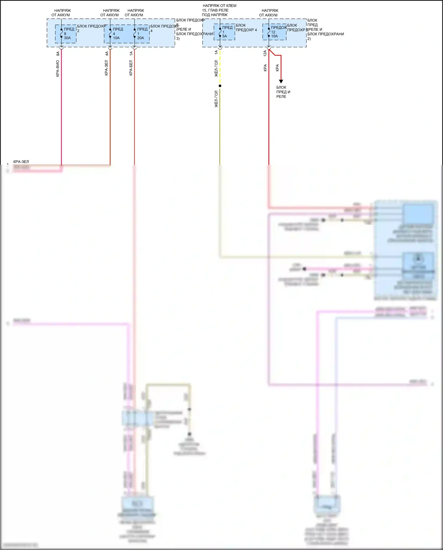 SQ7 Audi 4M рестайлинг (2019-2024): Электросхема климат контроля, со второй системой отопления (5 из 6) 