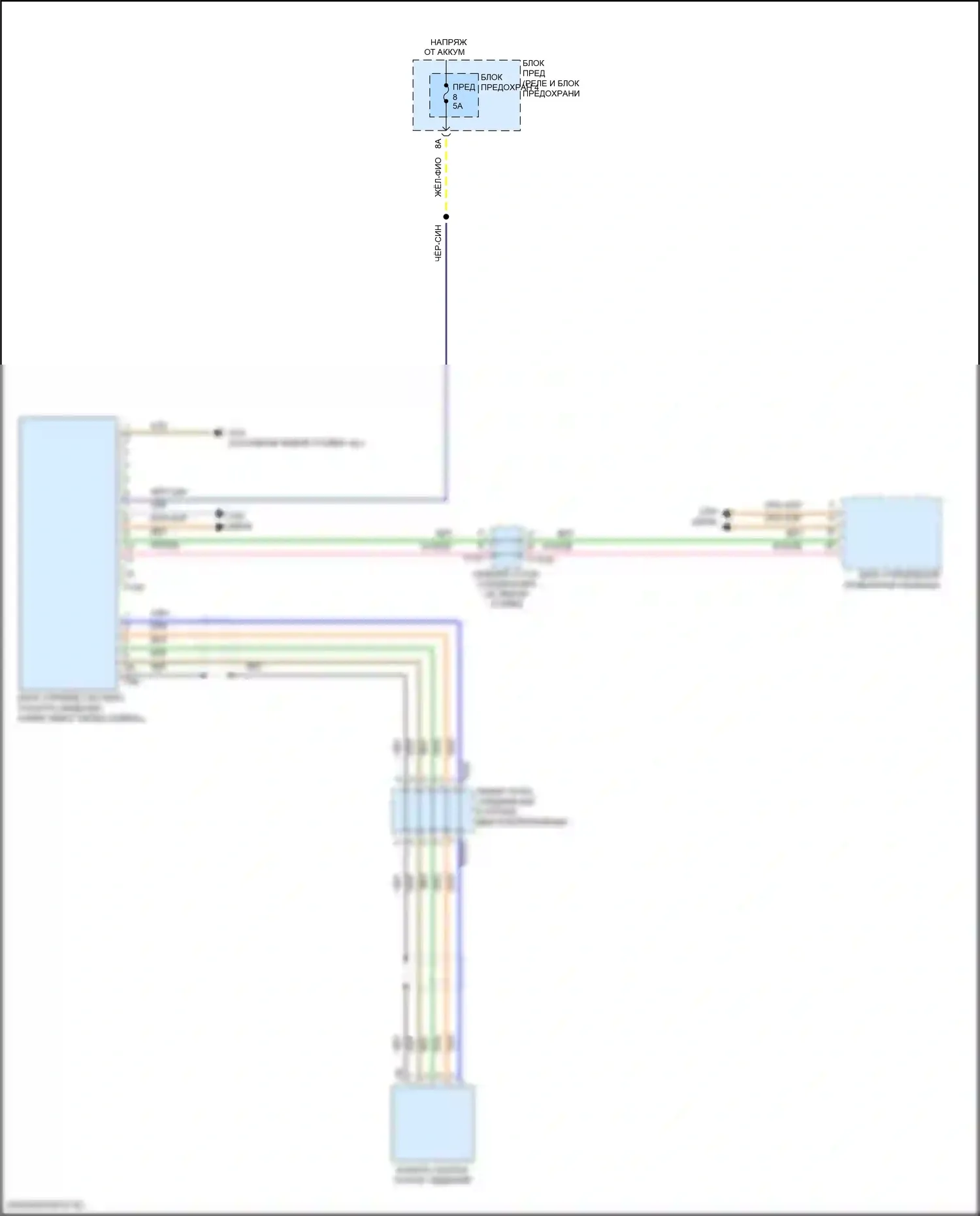 SQ7 Audi 4M рестайлинг (2019-2024): Электросхема ночного видения 