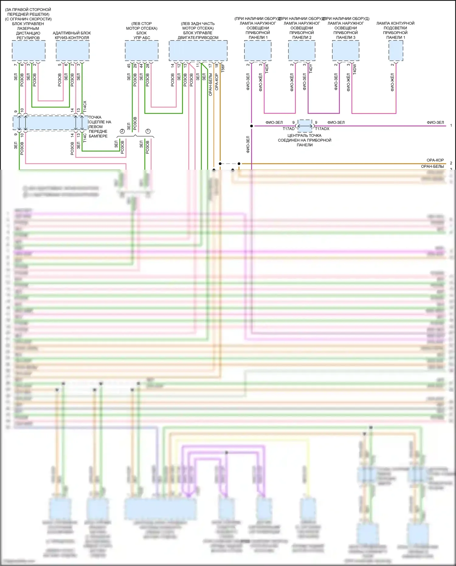SQ8 Audi I рестайлинг (2023-2024): Can шина электросхема (3 из 9) 