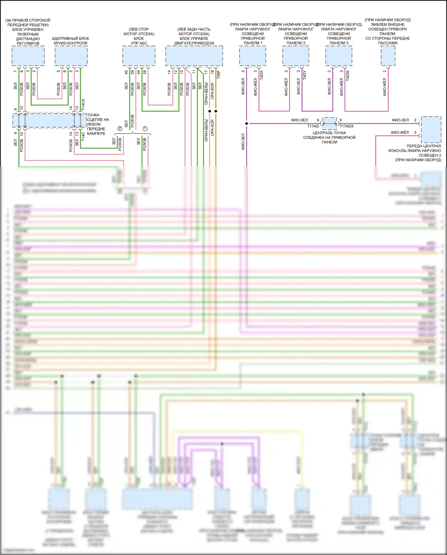 SQ8 Audi I (2019-2023): Can шина электросхема (3 из 8) 