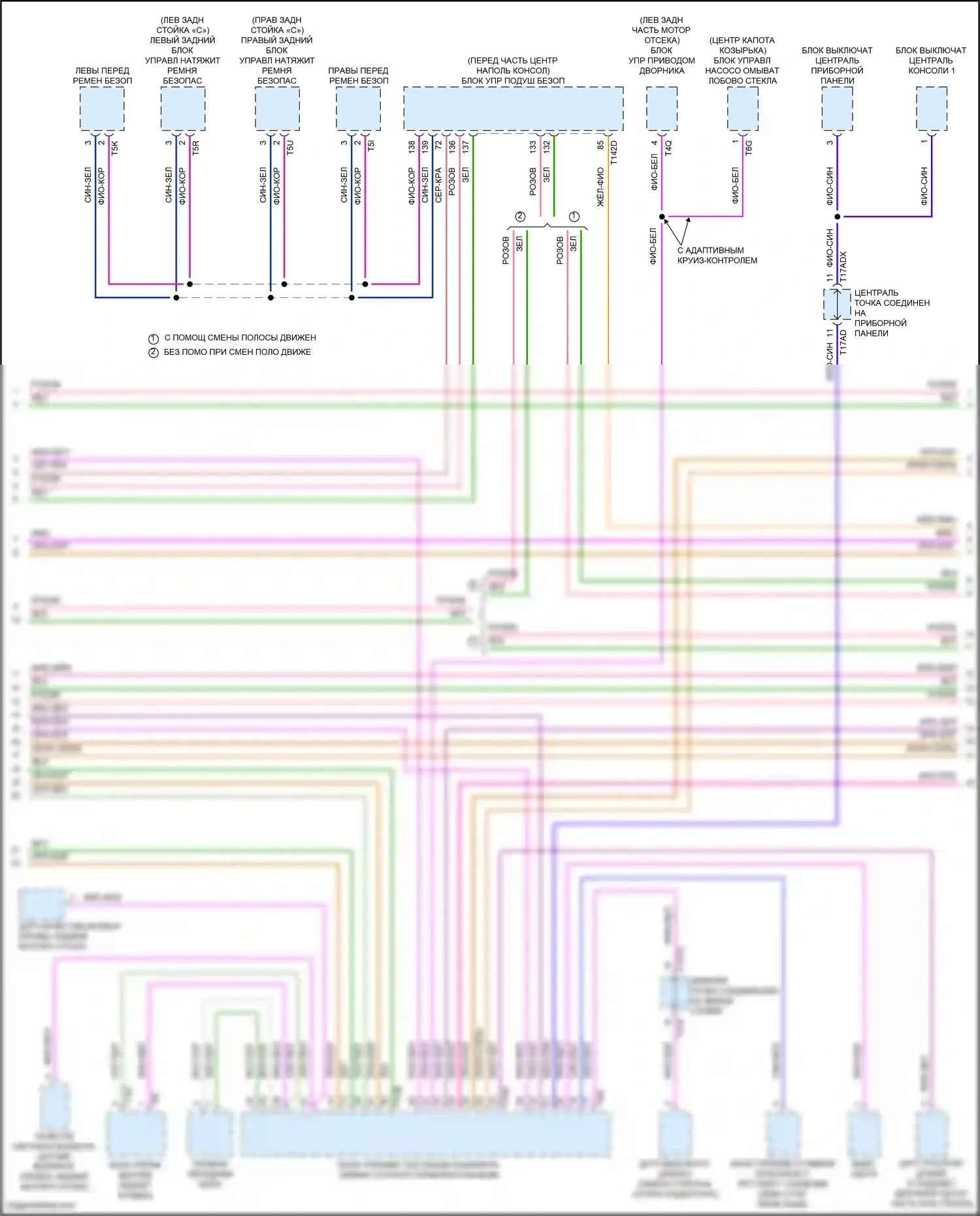 SQ8 Audi I (2019-2023): Can шина электросхема (5 из 8) 