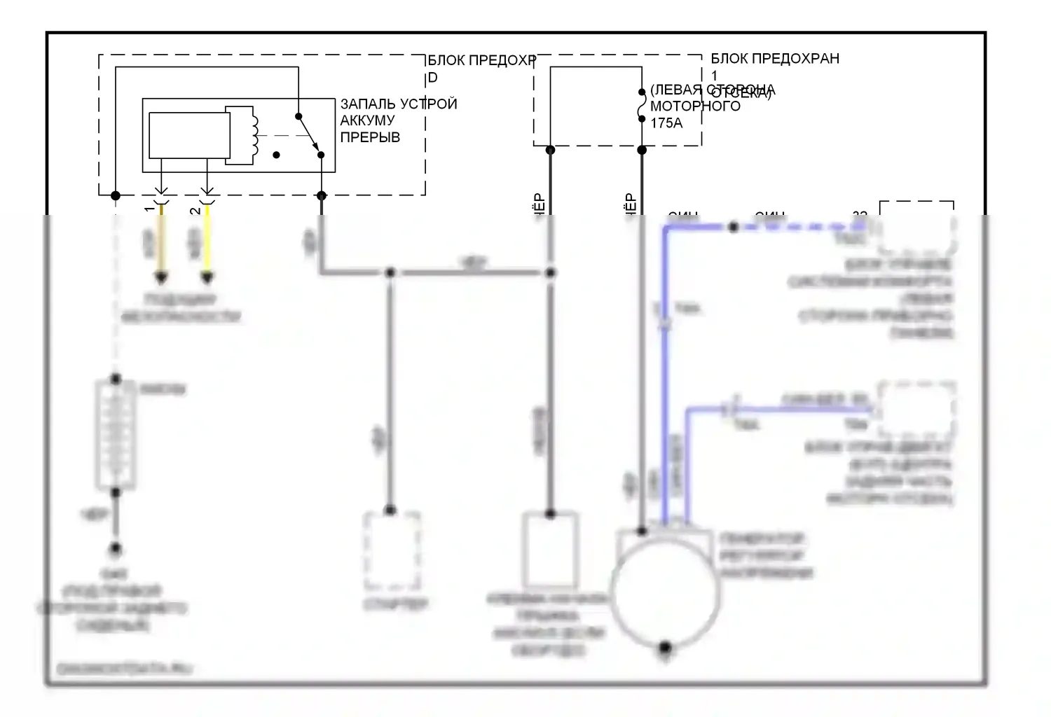 TT Audi 8J рестайлинг (2010-2014): 2,0л турбо, электросхема генератора, cdma 