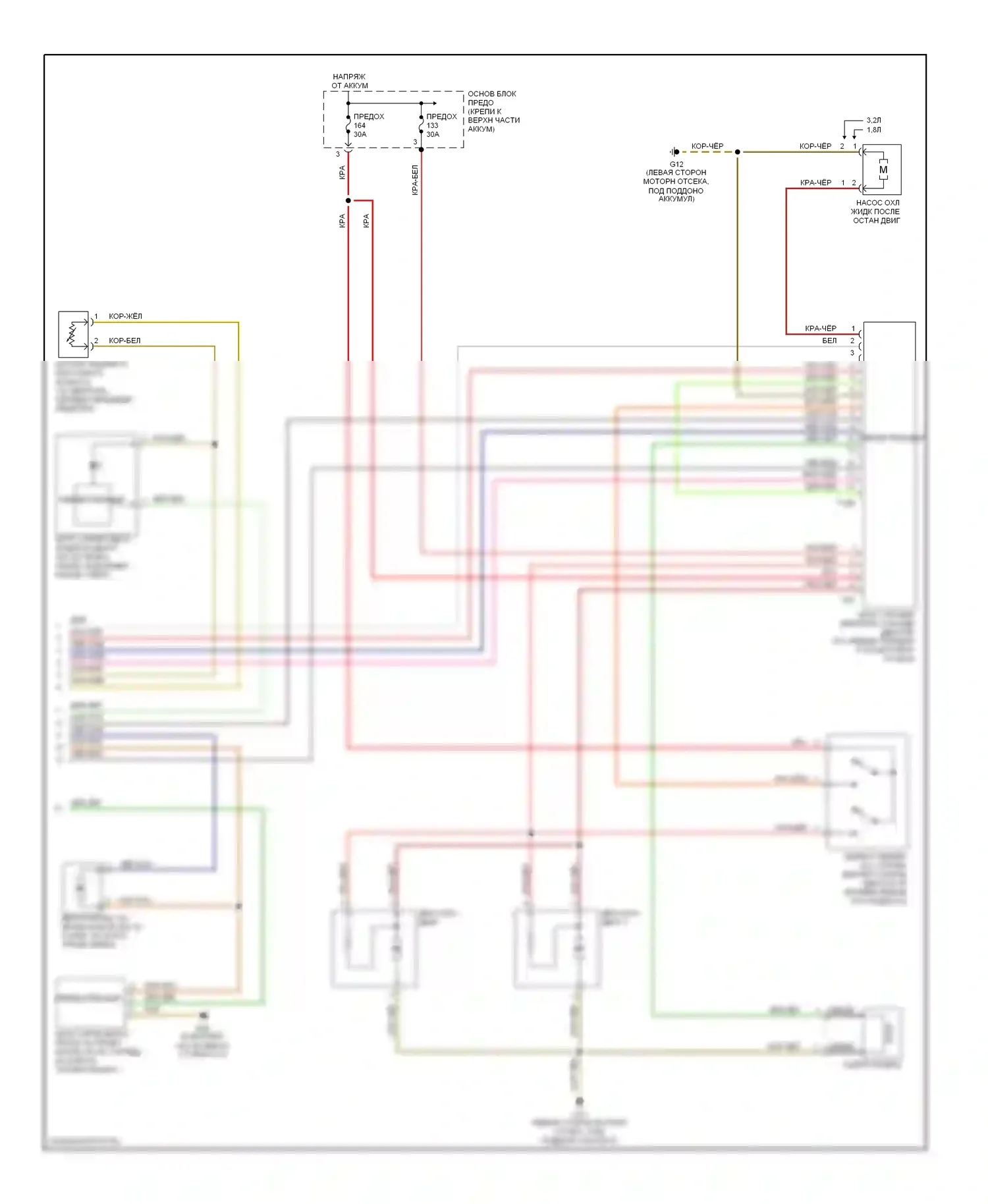 TT Audi 8N рестайлинг (2003-2006): Электросхема климат контроля (2 из 2) 