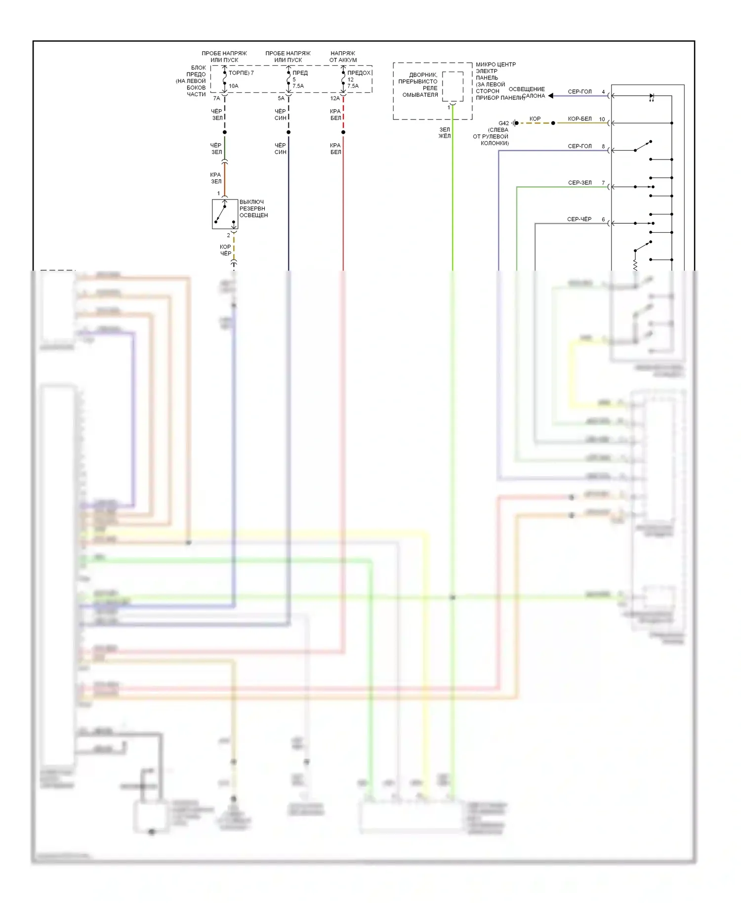TT Audi 8N рестайлинг (2003-2006): Электросхема навигации 