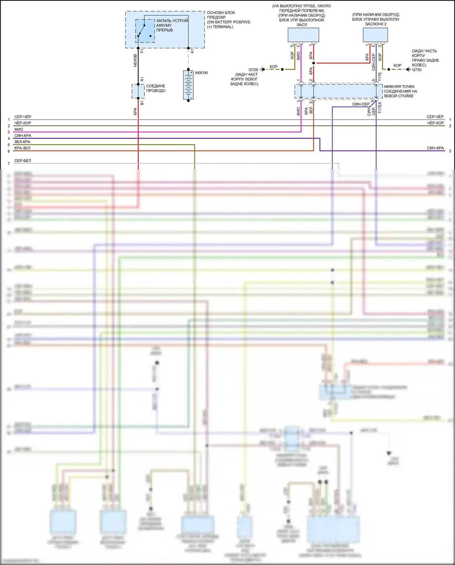 TTS Audi 8S рестайлинг (2018-2024): Электросхема двигателя 2.0л турбо, dlra (2 из 8) 