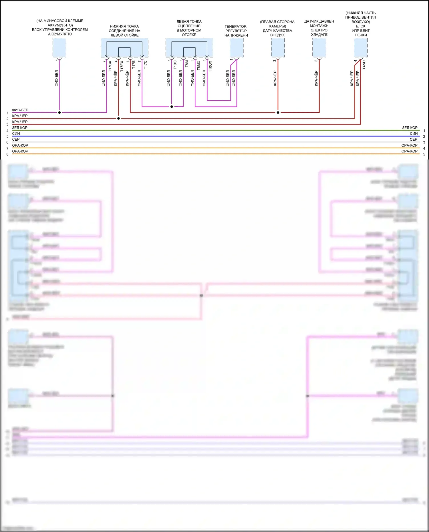 TTS Audi 8S (2014-2018): Can шина электросхема (3 из 4) 