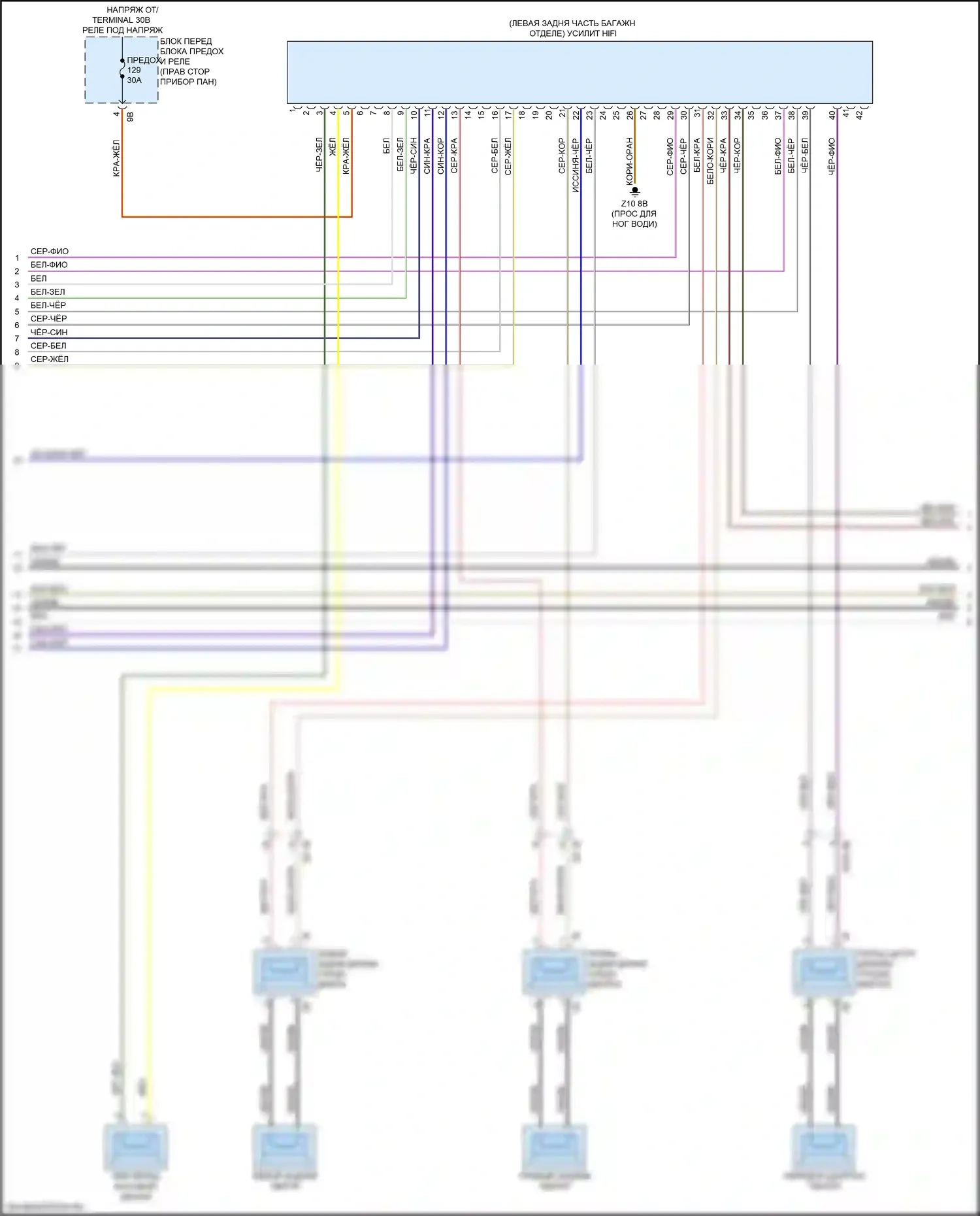 2 серия Gran Coupe BMW F44 (2019-2024): Электросхема навигации, с hifi магнитолы и активное звуковое оформление (3 из 5) 