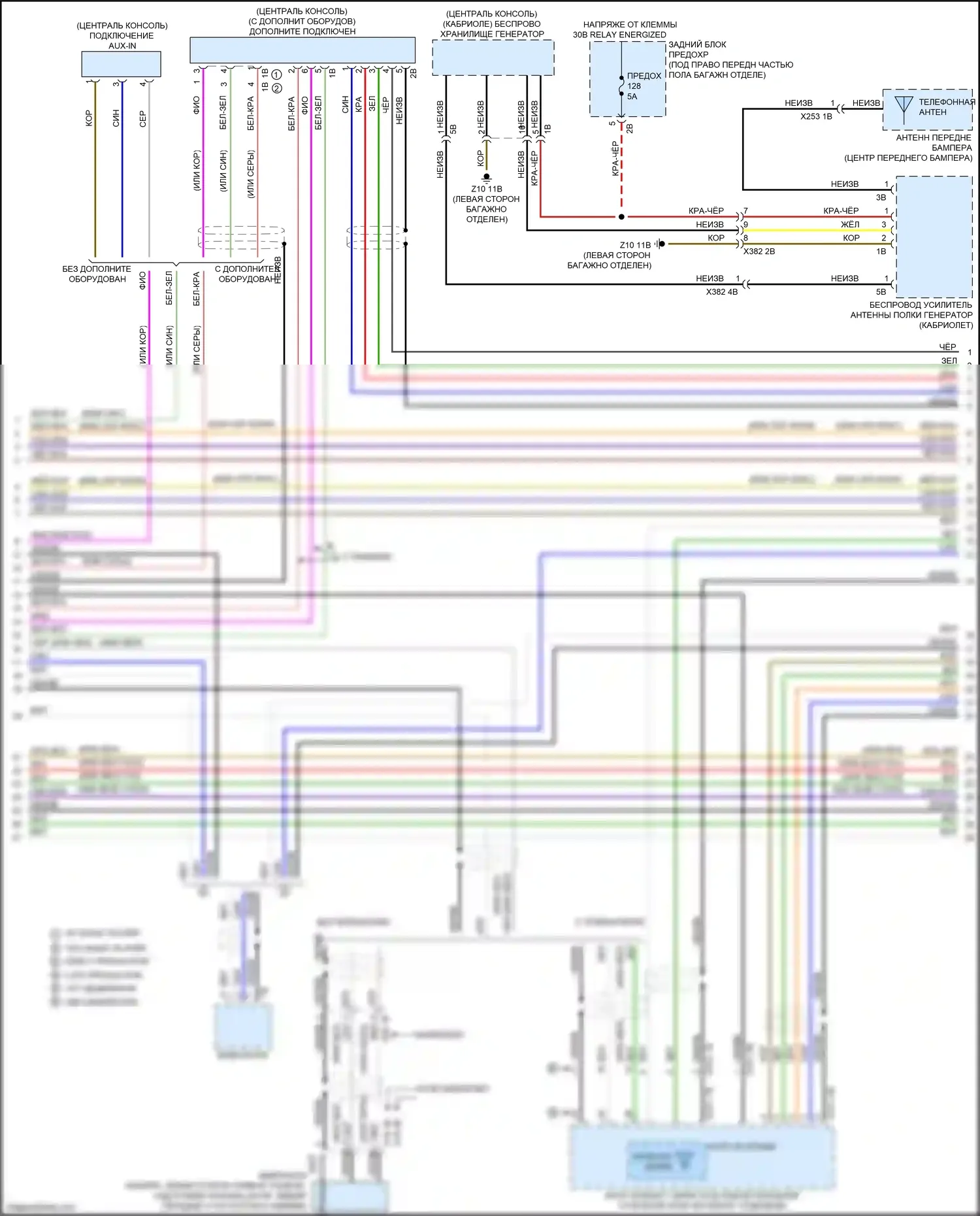 2 серия BMW F22/F23 рестайлинг (2017-2021): Базовая магнитола, без активного звукового оформления (3 из 4) 