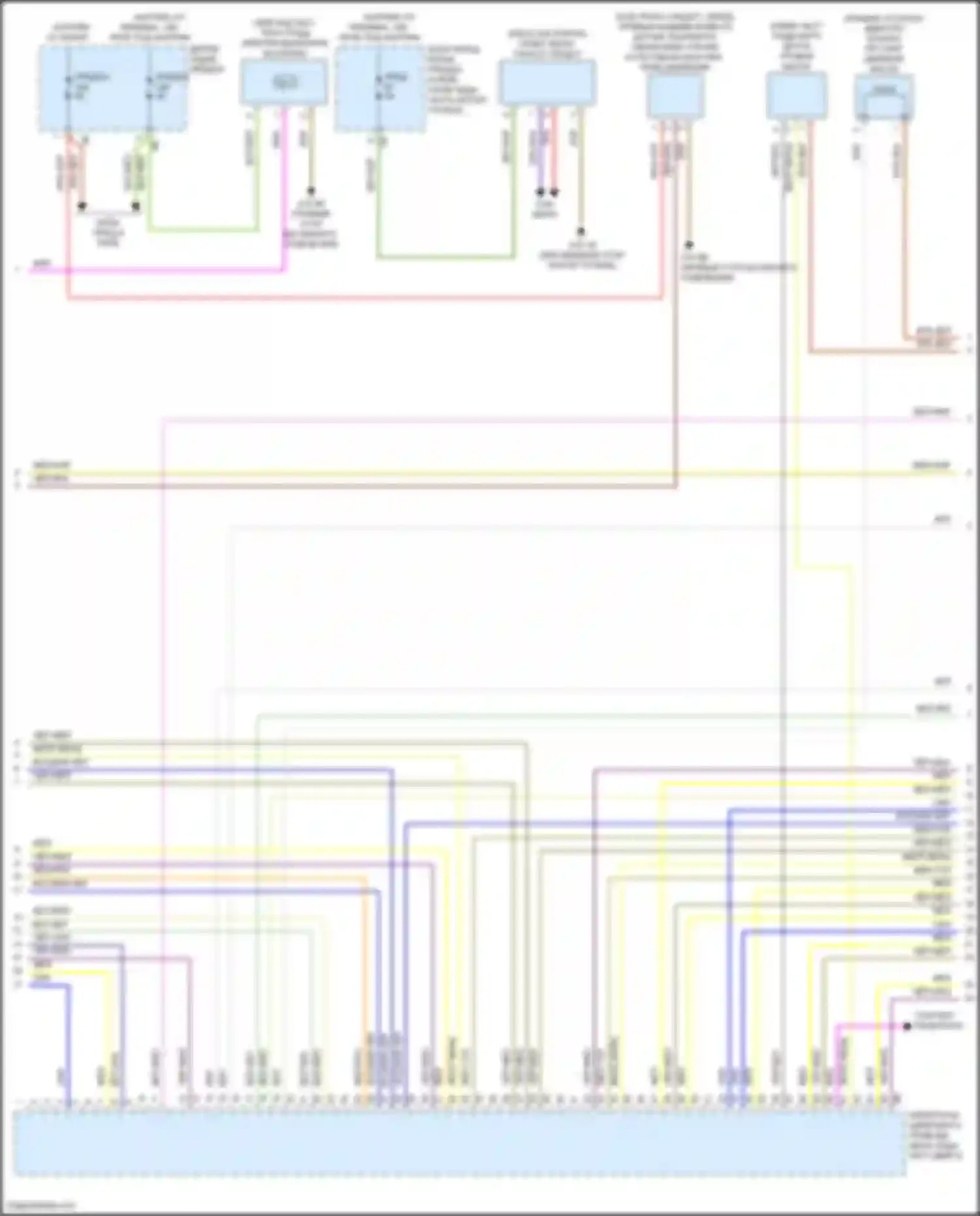 Электросхема подключения белого провода для BMW 3 серия GT F34 рестайлинг (2015-2020)