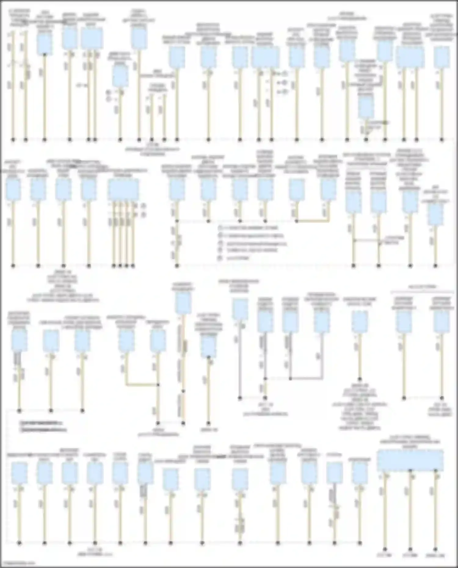 Электросхема подключения блока переключателя рулевого колонки для BMW 3 серия GT F34 рестайлинг (2015-2020)