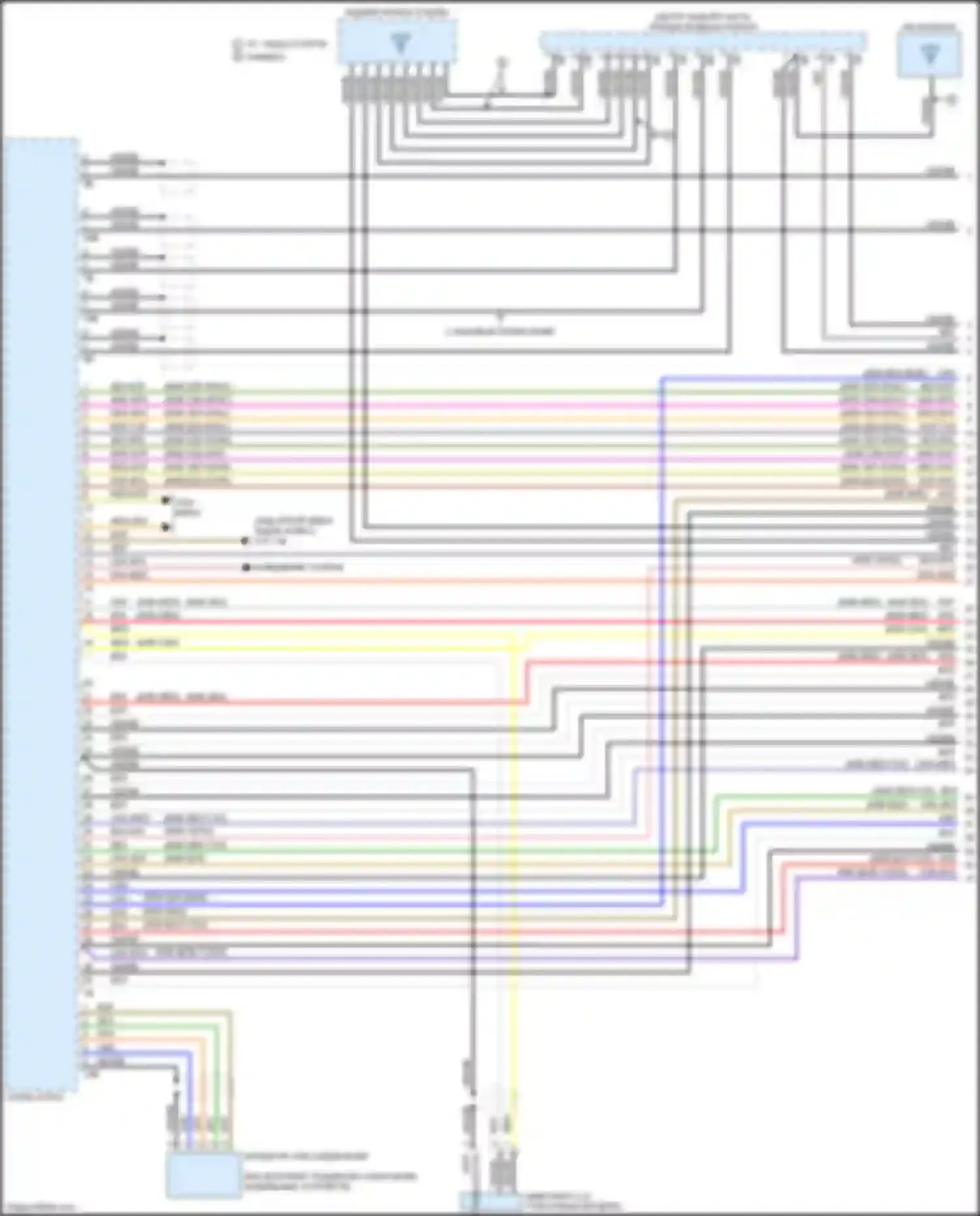 Электросхема подключения can шины для BMW 3 серия GT F34 рестайлинг (2015-2020)