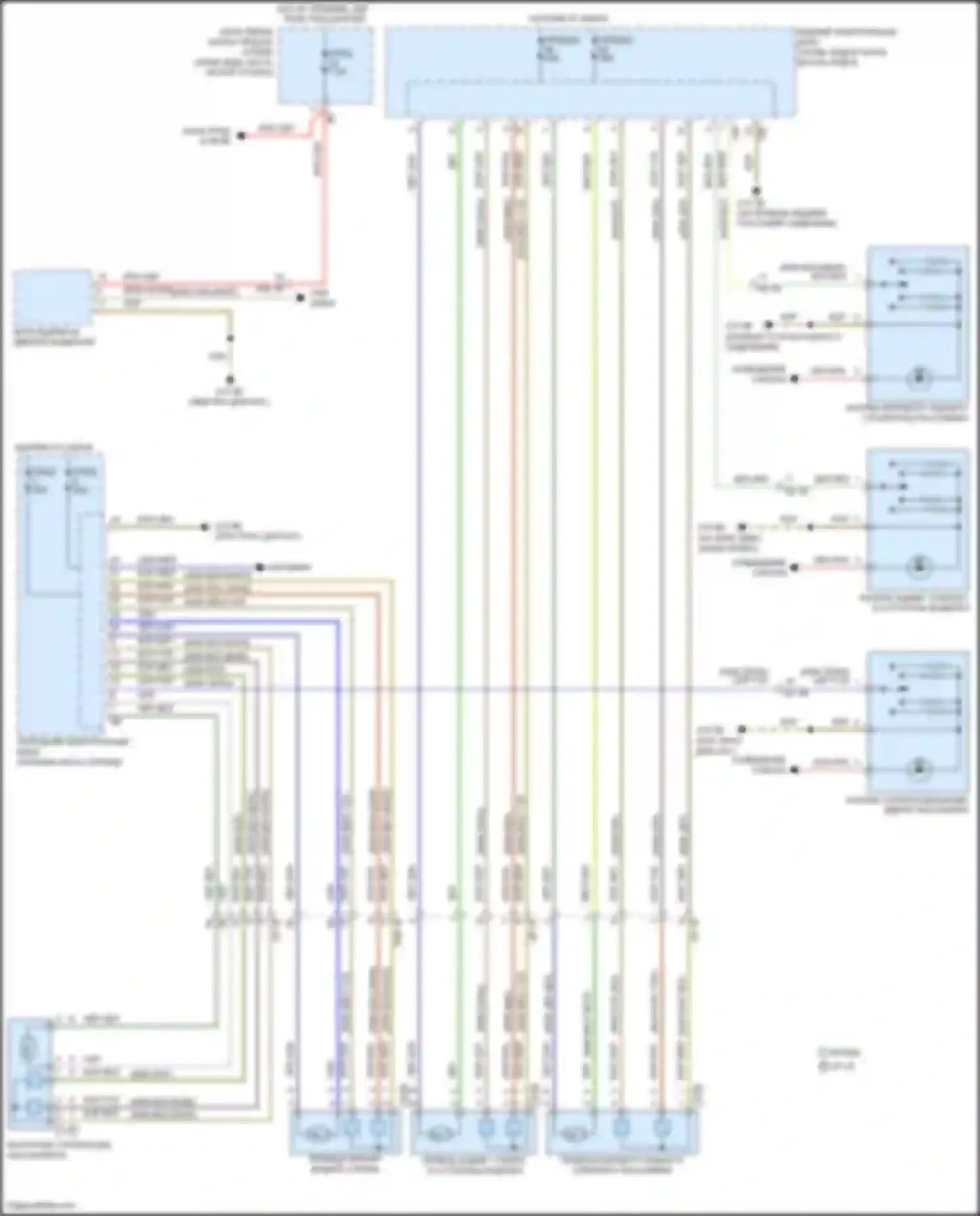 Электросхема подключения can шины для BMW 3 серия GT F34 рестайлинг (2015-2020)
