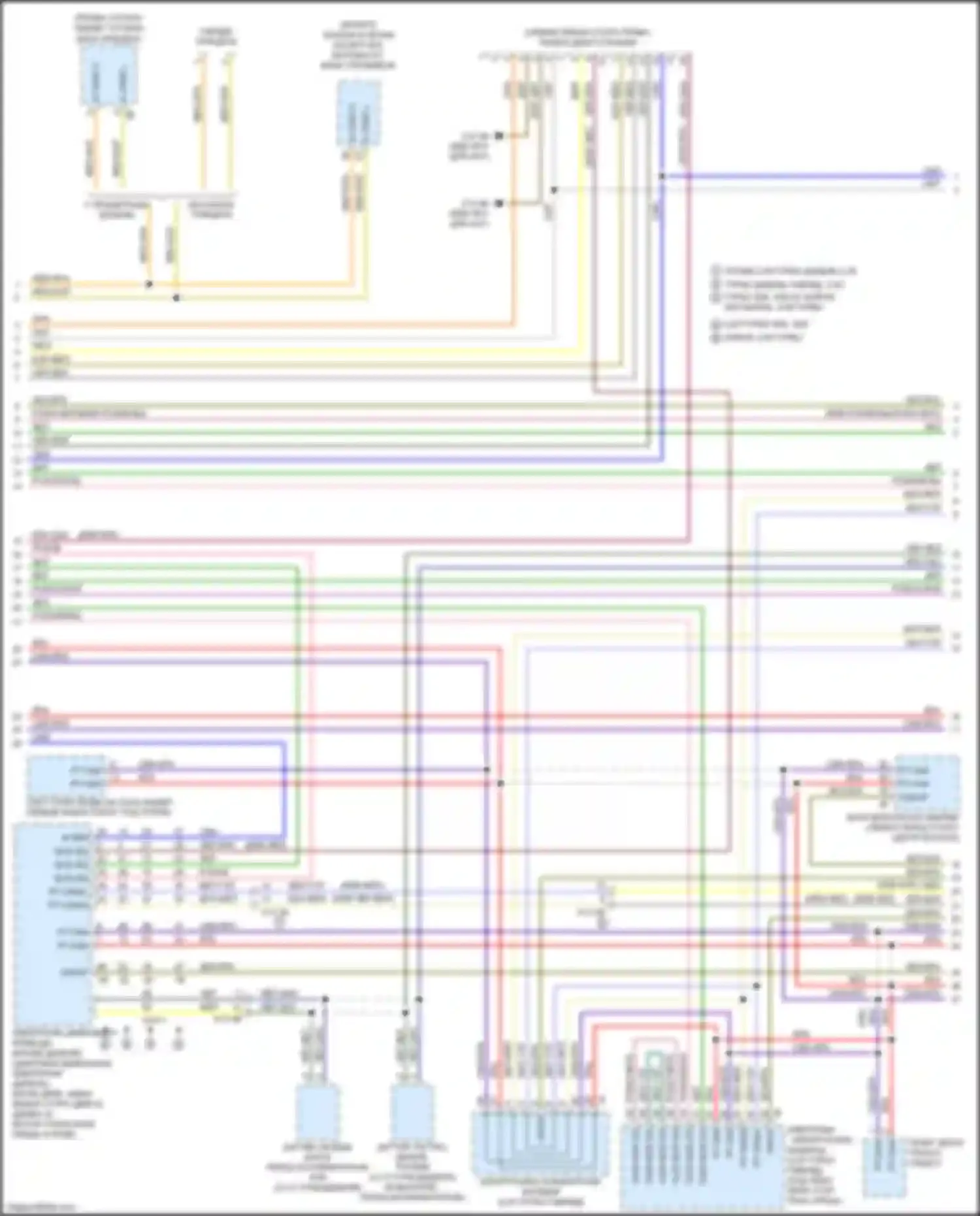 Электросхема подключения чёрного провода для BMW 3 серия GT F34 рестайлинг (2015-2020)