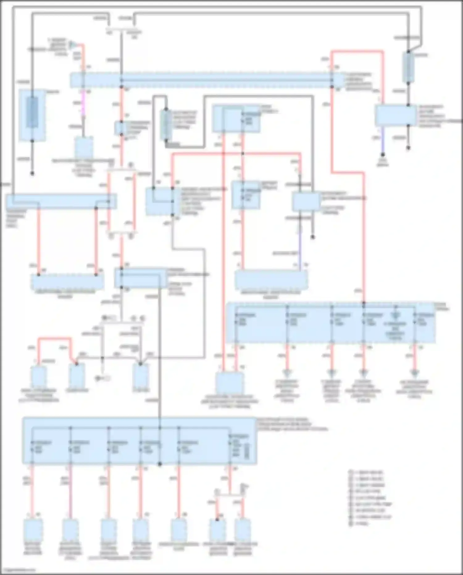Электросхема подключения чёрного провода для BMW 3 серия GT F34 рестайлинг (2015-2020)