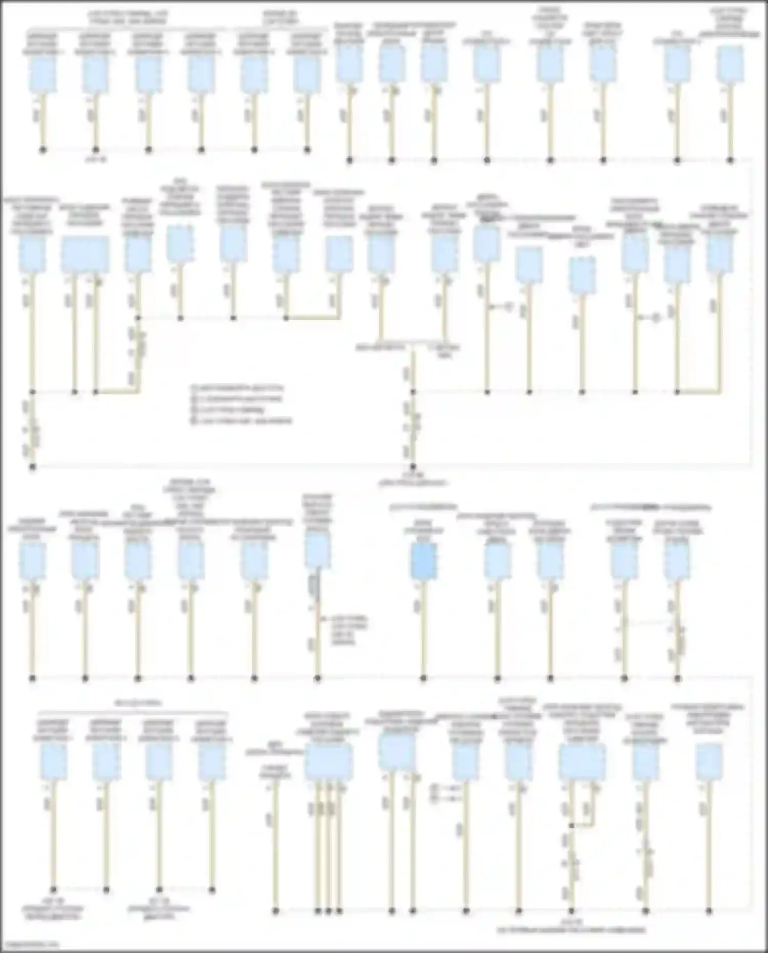 Электросхема подключения электроники подогрева передних пассажирских сидений для BMW 3 серия GT F34 рестайлинг (2015-2020)
