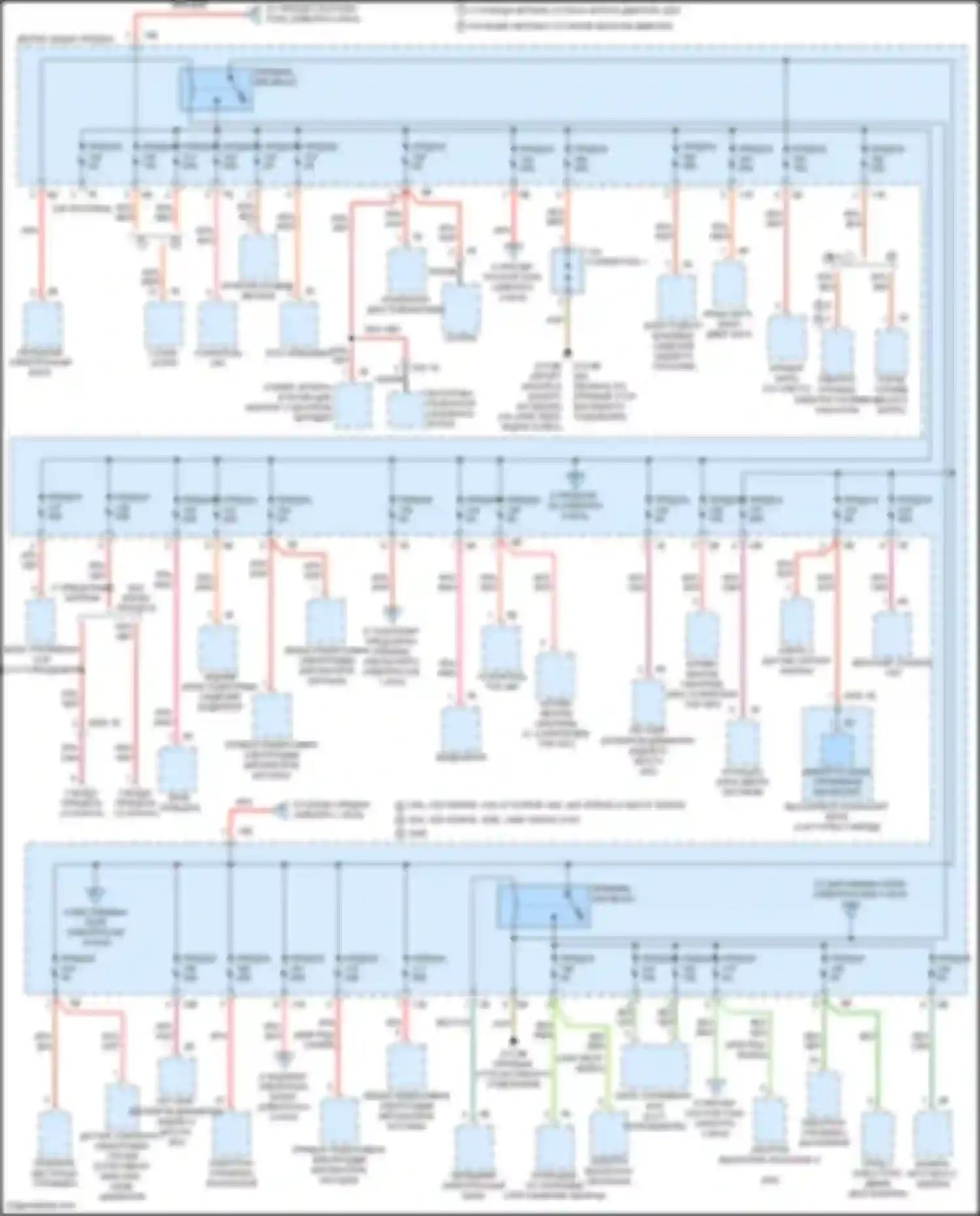 Электросхема подключения головного устройства для BMW 3 серия GT F34 рестайлинг (2015-2020)