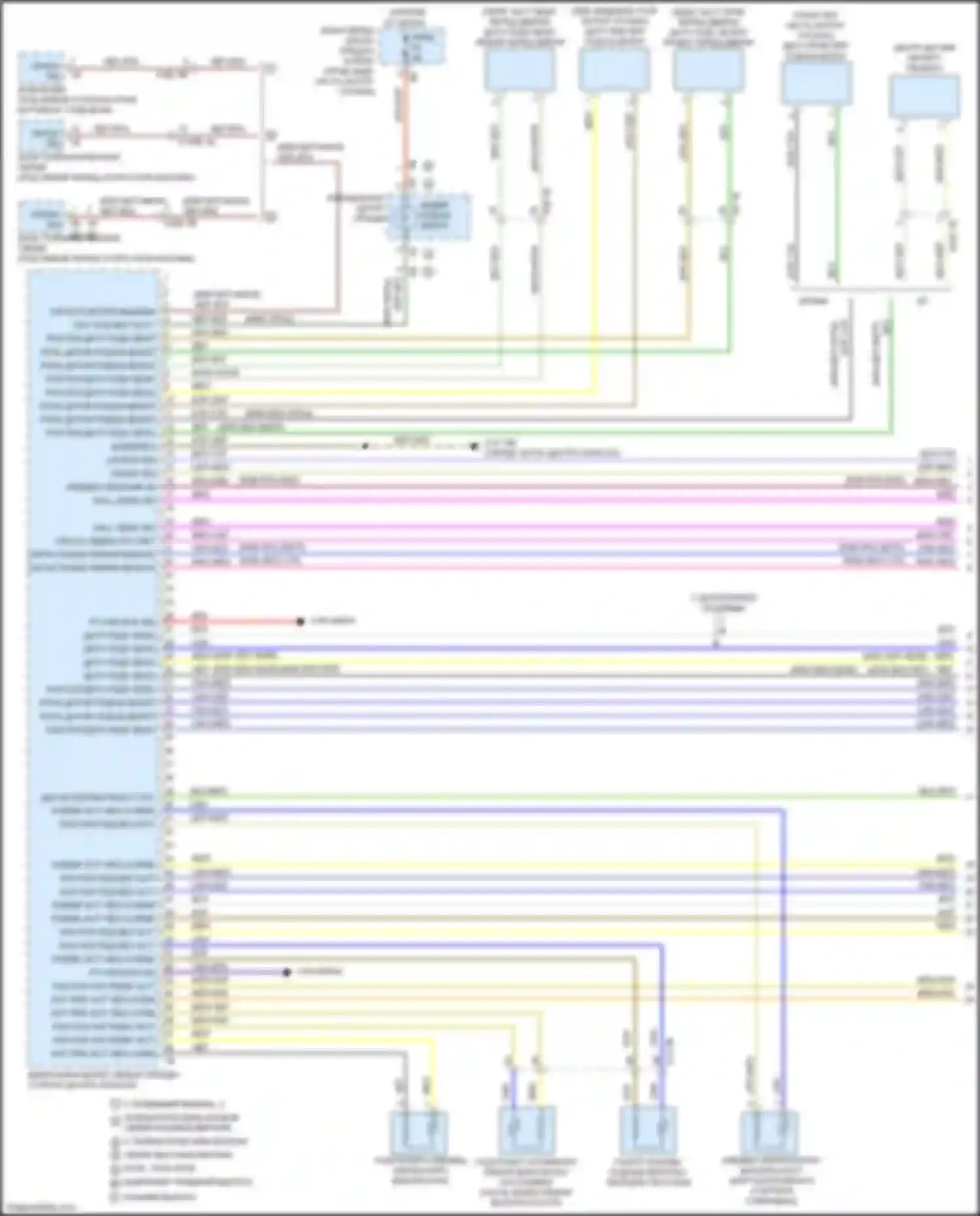 Электросхема подключения коричнево-черного провода для BMW 3 серия GT F34 рестайлинг (2015-2020)
