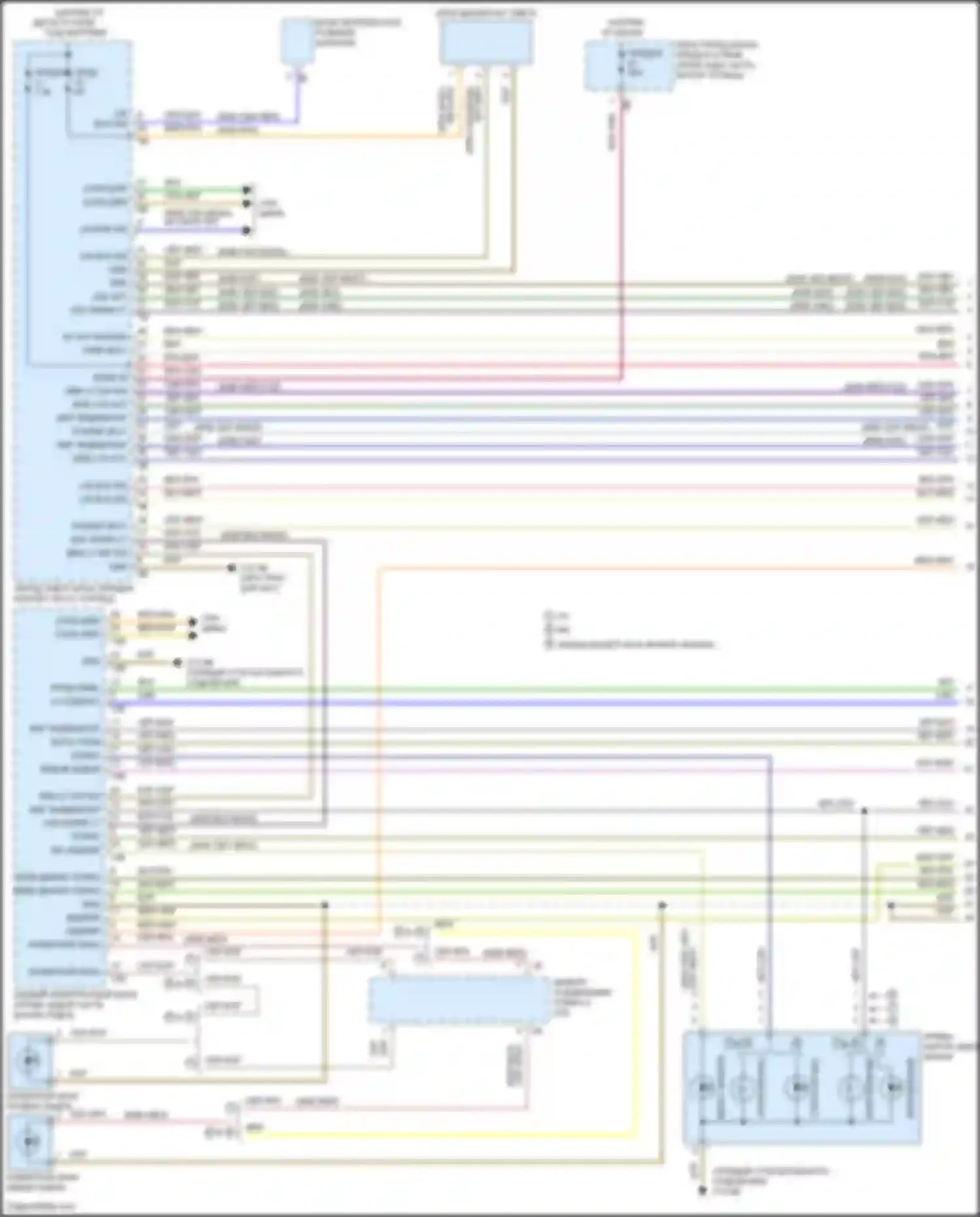 Электросхема подключения коричневого провода для BMW 3 серия GT F34 рестайлинг (2015-2020)