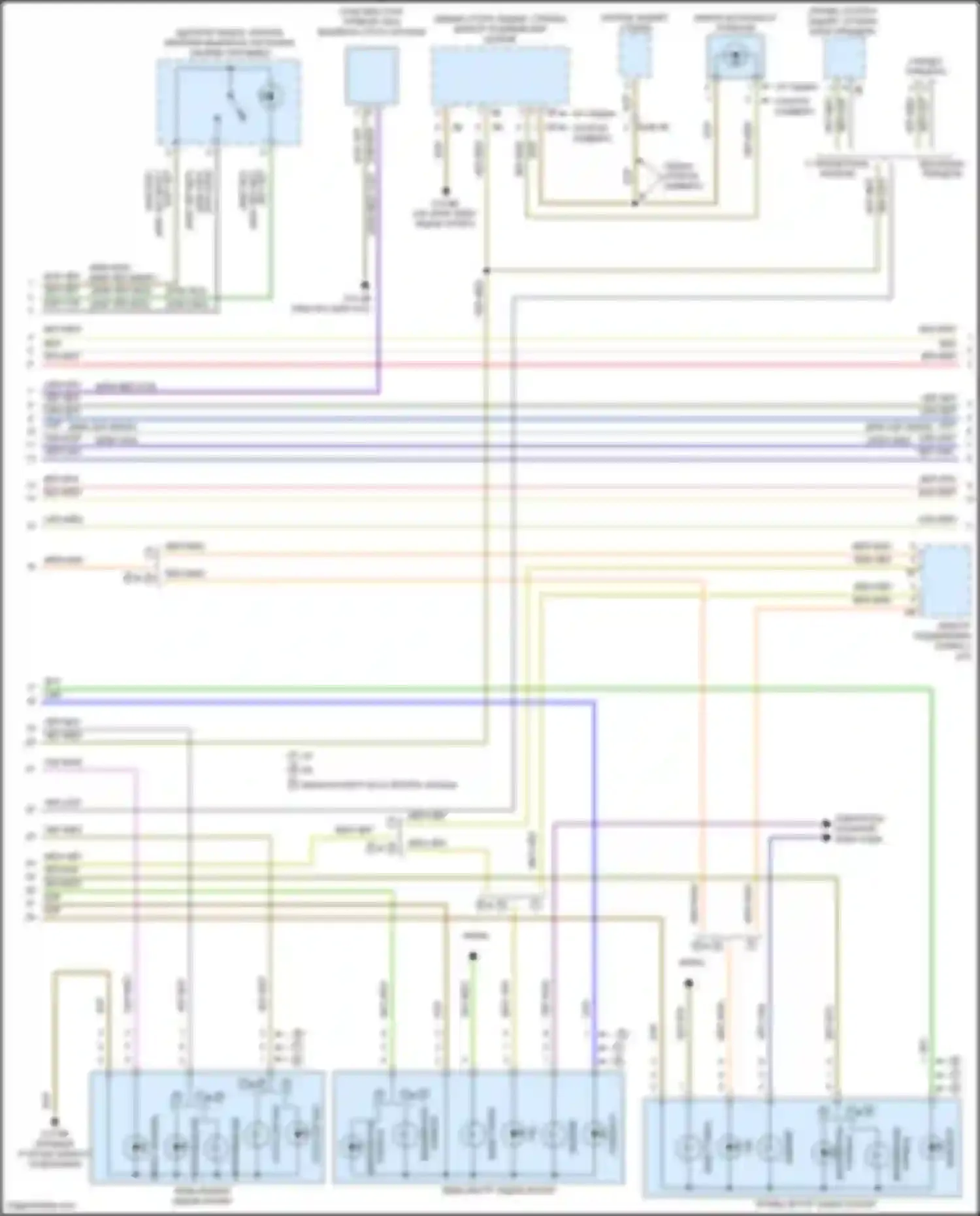 Электросхема подключения коричневого провода для BMW 3 серия GT F34 рестайлинг (2015-2020)