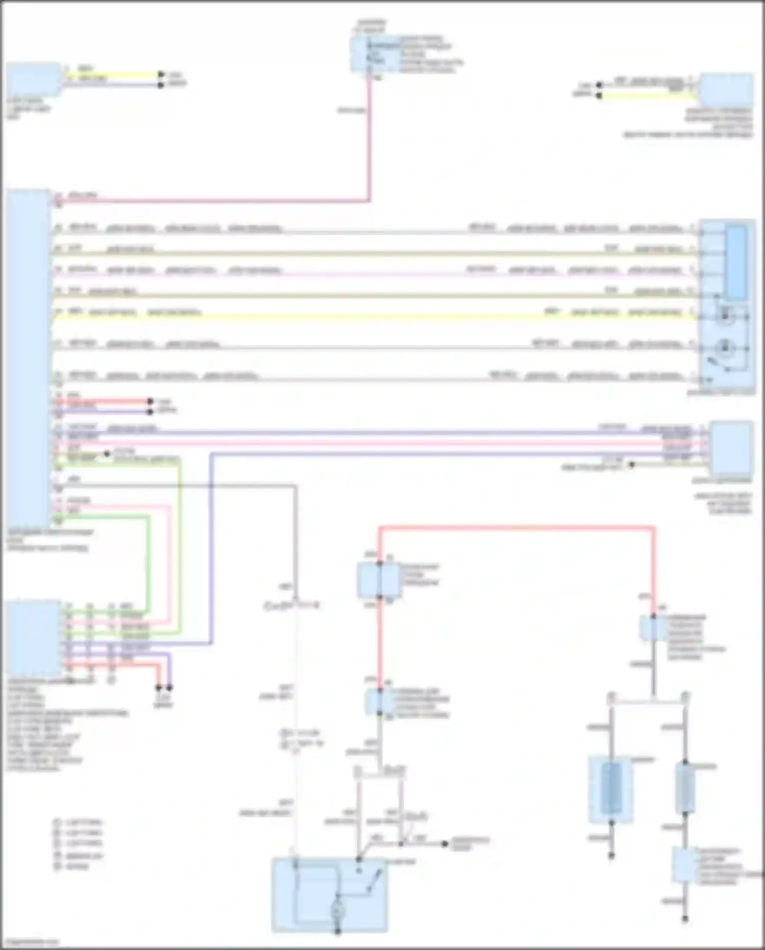 Электросхема подключения коричневого провода для BMW 3 серия GT F34 рестайлинг (2015-2020)