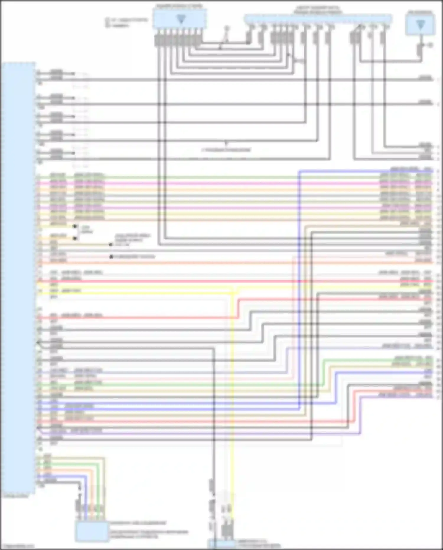 Электросхема подключения коричневого провода для BMW 3 серия GT F34 рестайлинг (2015-2020)
