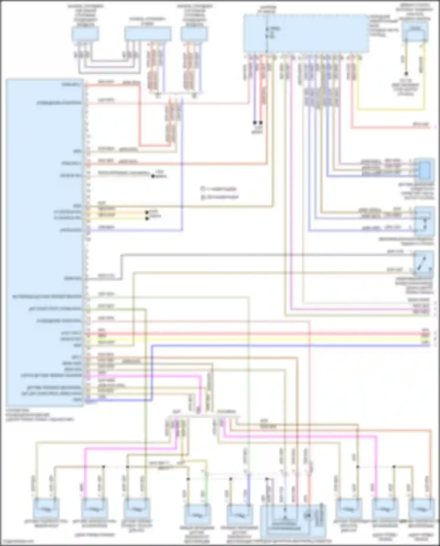 Электросхема подключения красно-коричневого провода для BMW 3 серия GT F34 рестайлинг (2015-2020)