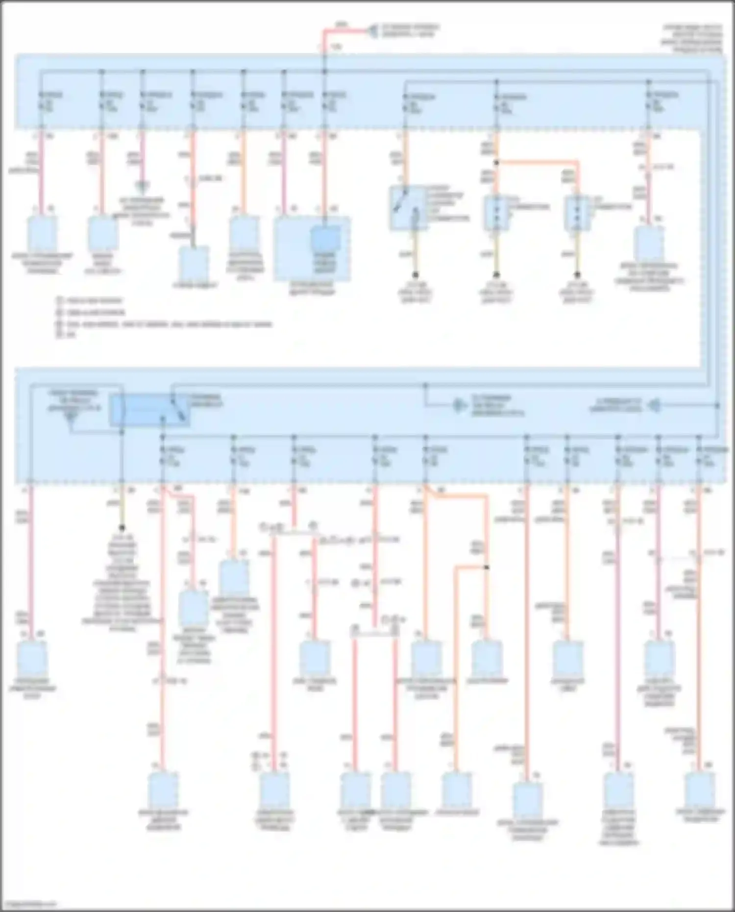 Электросхема подключения красного провода для BMW 3 серия GT F34 рестайлинг (2015-2020)