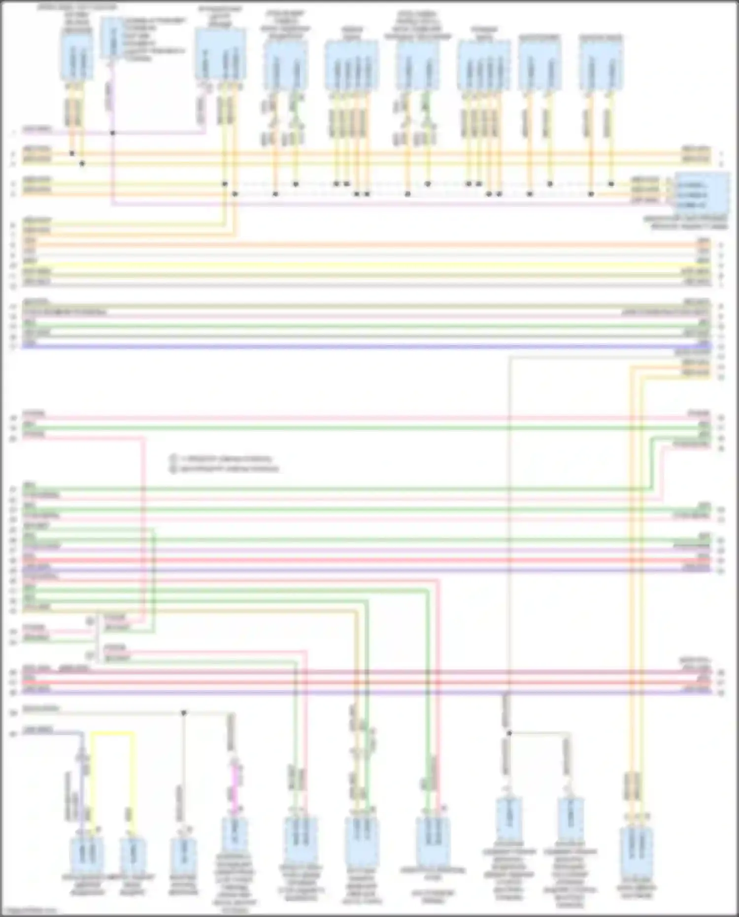 Электросхема подключения красного провода для BMW 3 серия GT F34 рестайлинг (2015-2020)