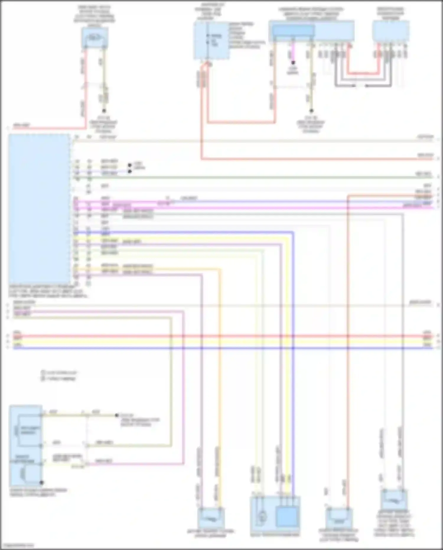 Электросхема подключения неизвестного провода для BMW 3 серия GT F34 рестайлинг (2015-2020)