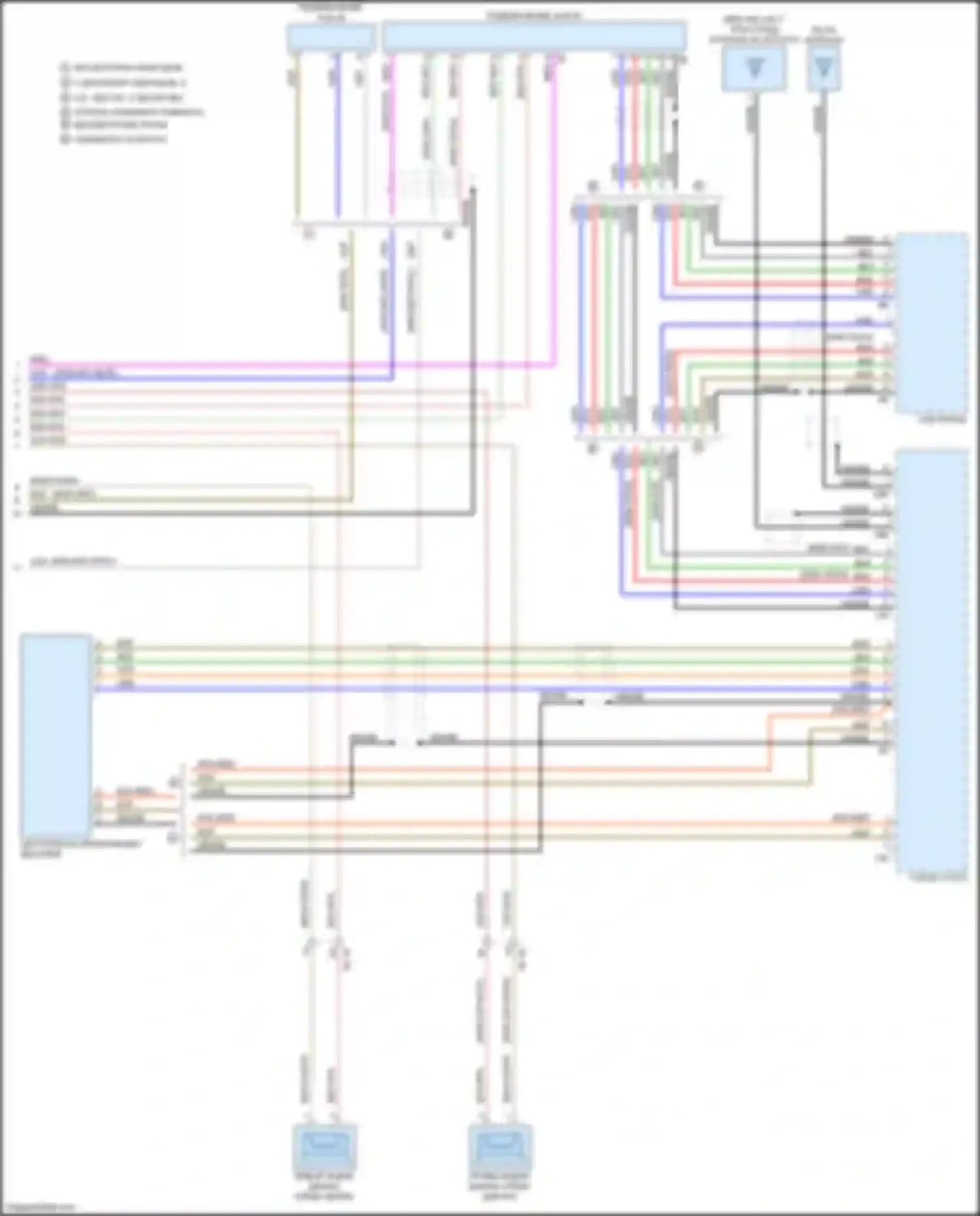 Электросхема подключения неизвестного провода для BMW 3 серия GT F34 рестайлинг (2015-2020)