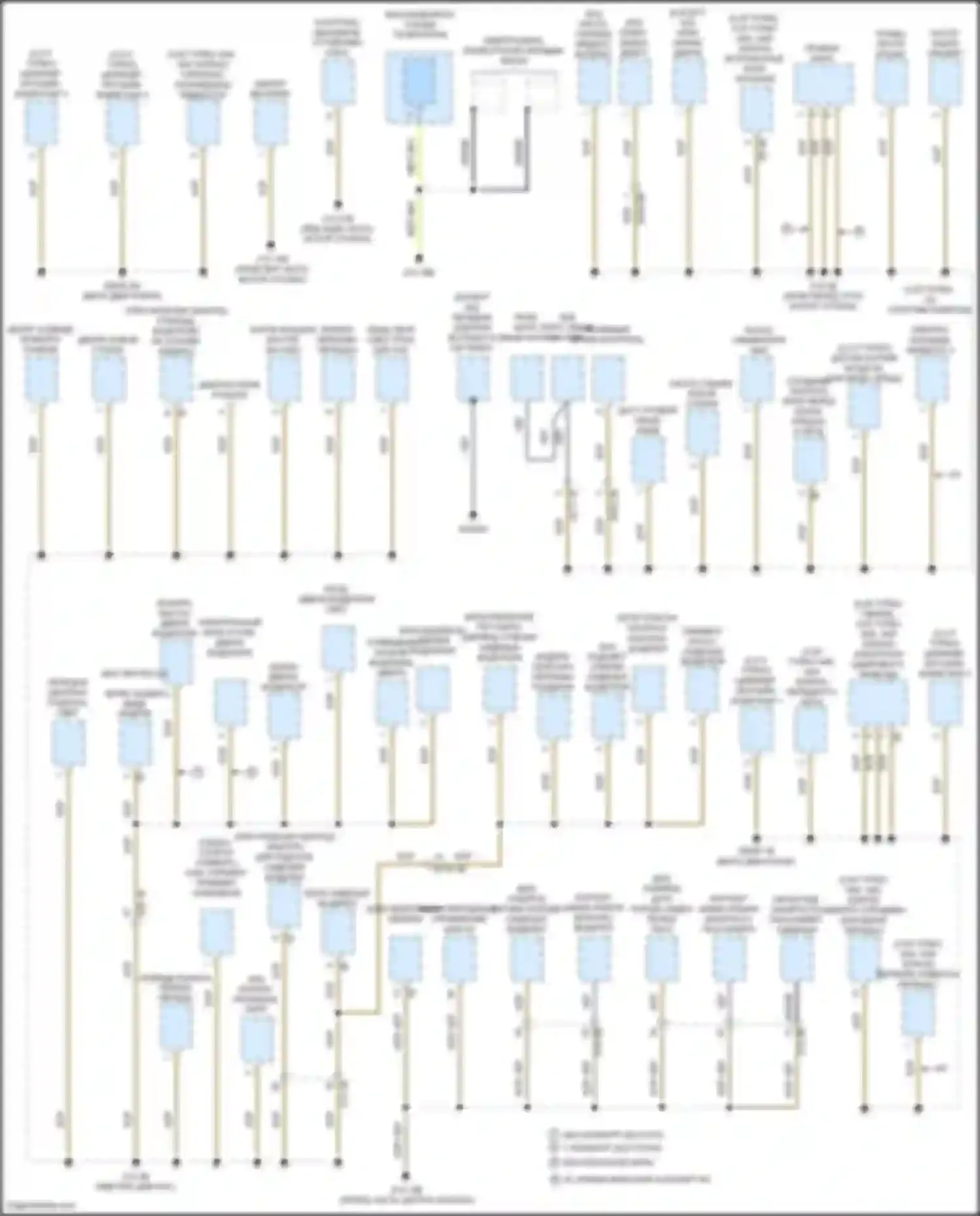 Электросхема подключения передаточного блока для BMW 3 серия GT F34 рестайлинг (2015-2020)