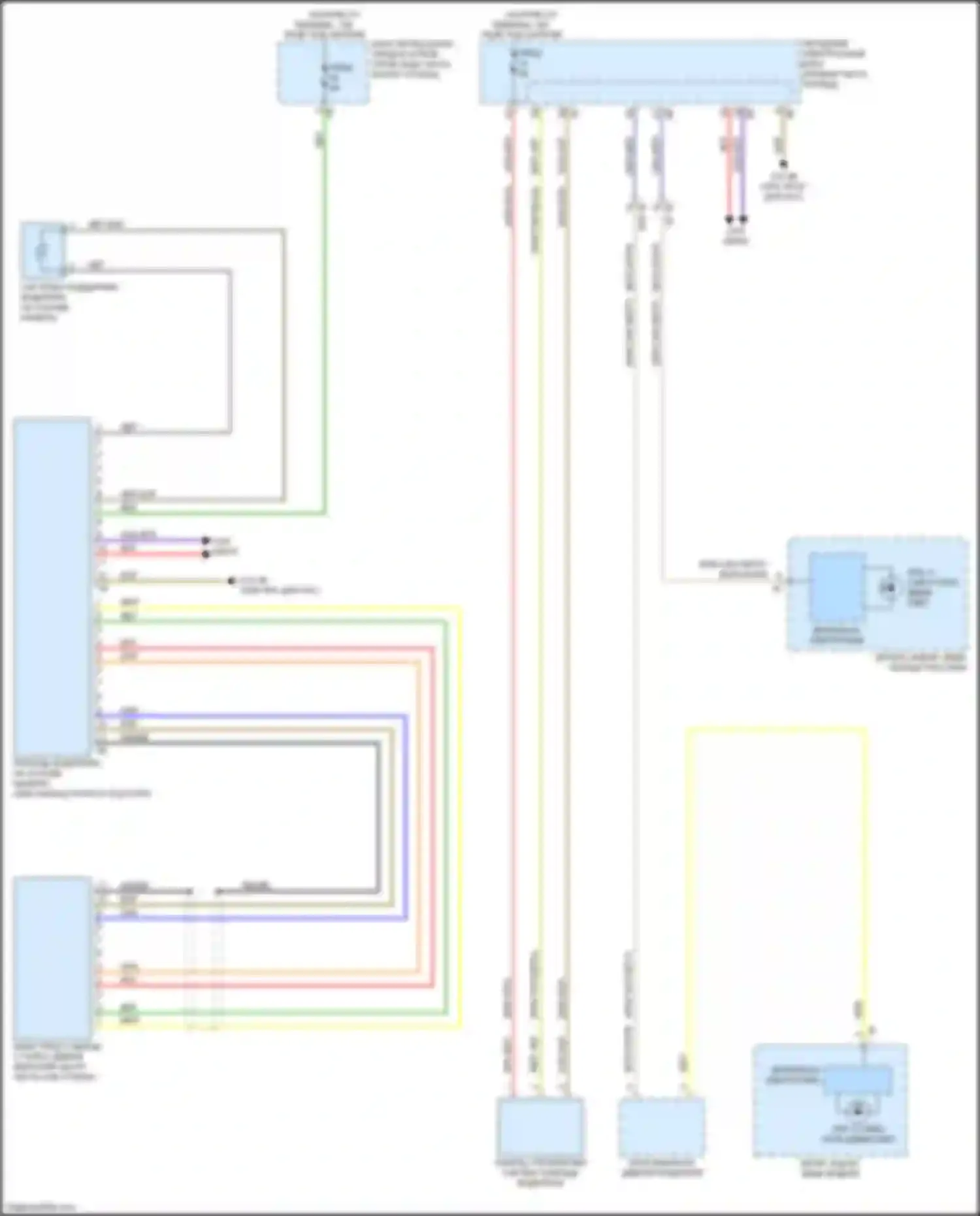 Электросхема подключения реле под напряжения для BMW 3 серия GT F34 рестайлинг (2015-2020)