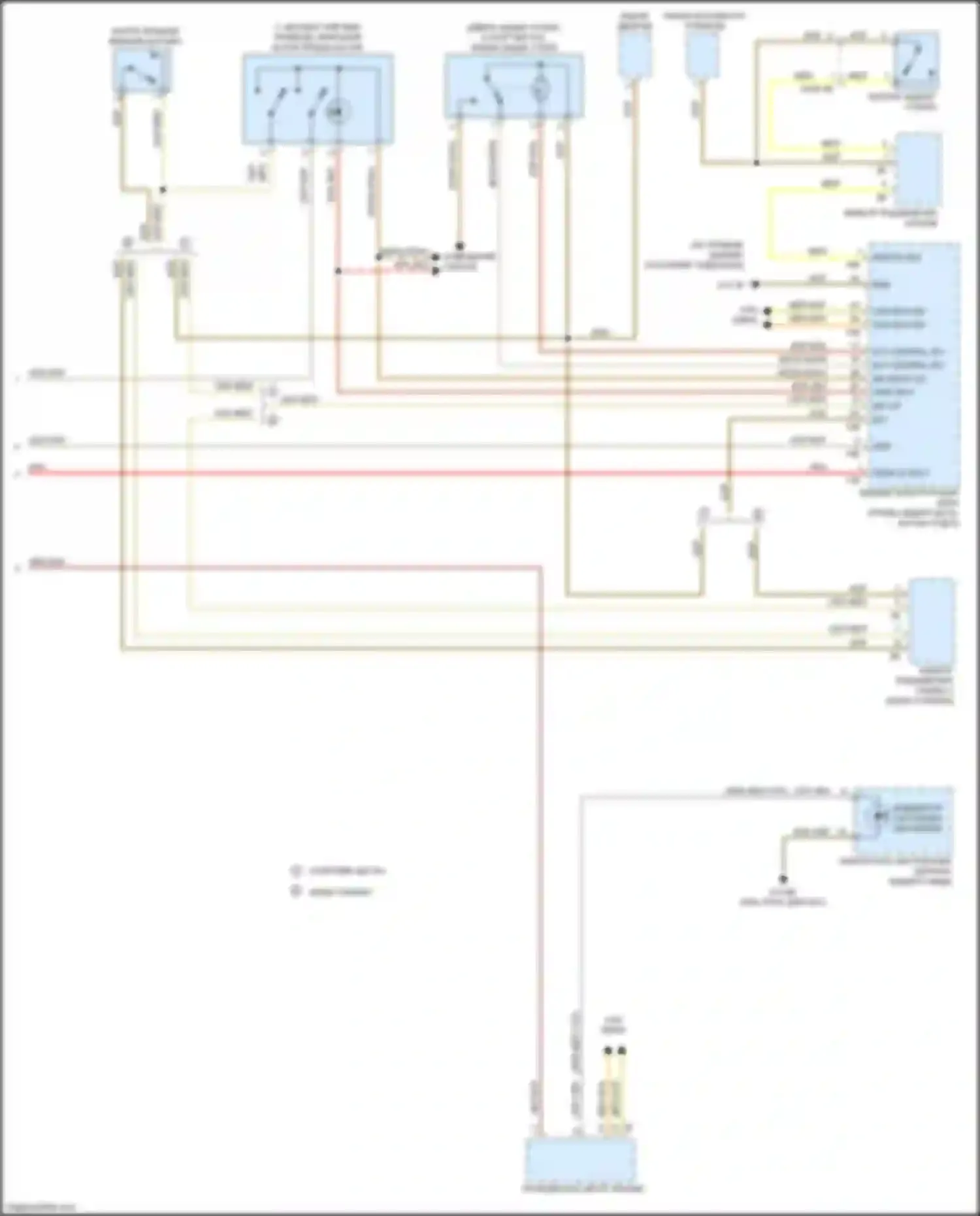 Электросхема подключения серого провода для BMW 3 серия GT F34 рестайлинг (2015-2020)