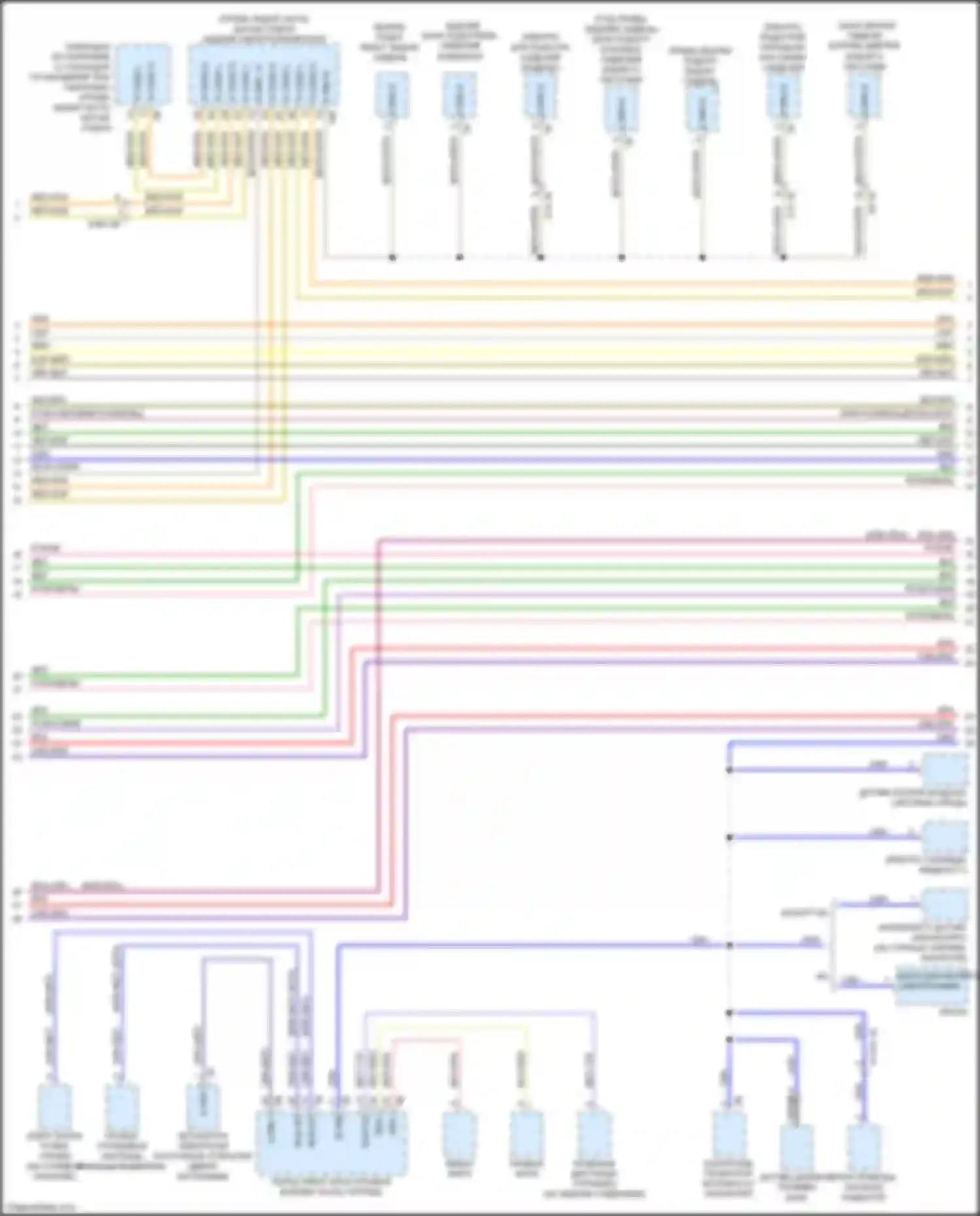 Электросхема подключения серого провода для BMW 3 серия GT F34 рестайлинг (2015-2020)