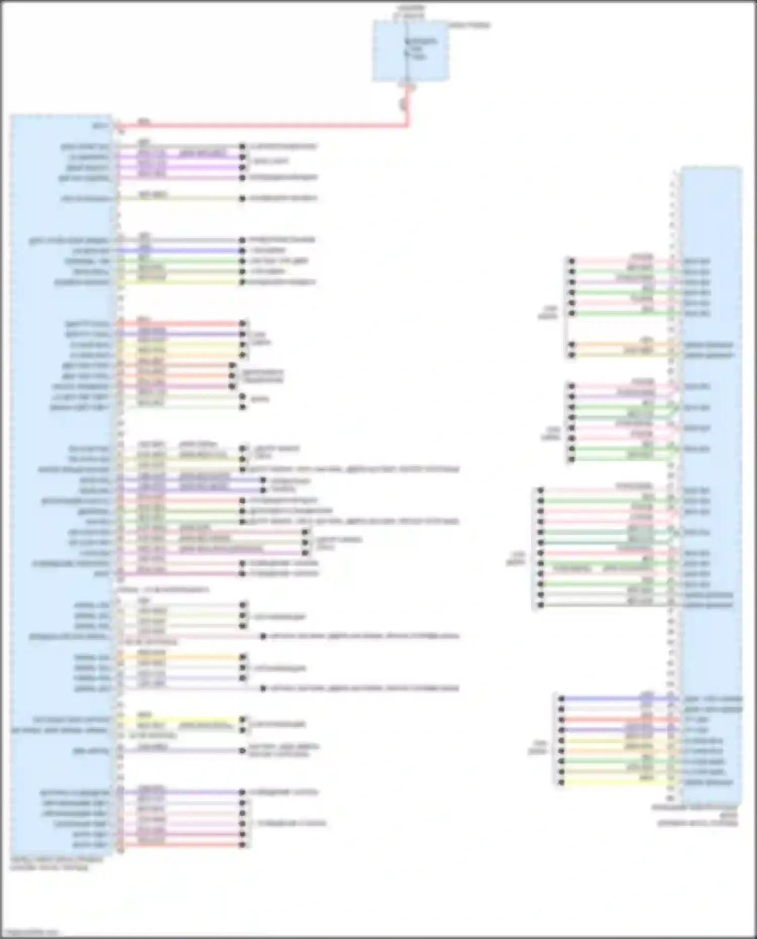 Электросхема подключения вспомогательного водяного насоса для BMW 3 серия GT F34 рестайлинг (2015-2020)