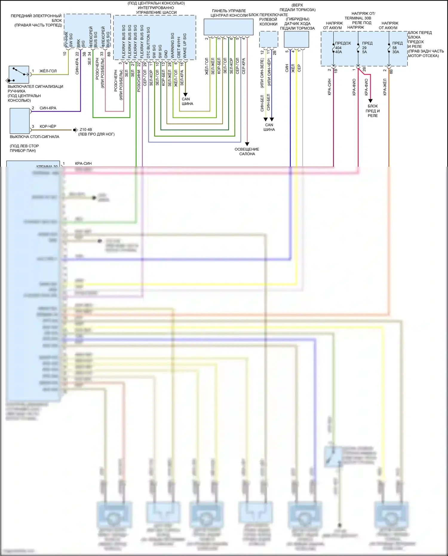 3 серия GT BMW F34 (2011-2016): Антиблокировочная система abs электросхема 