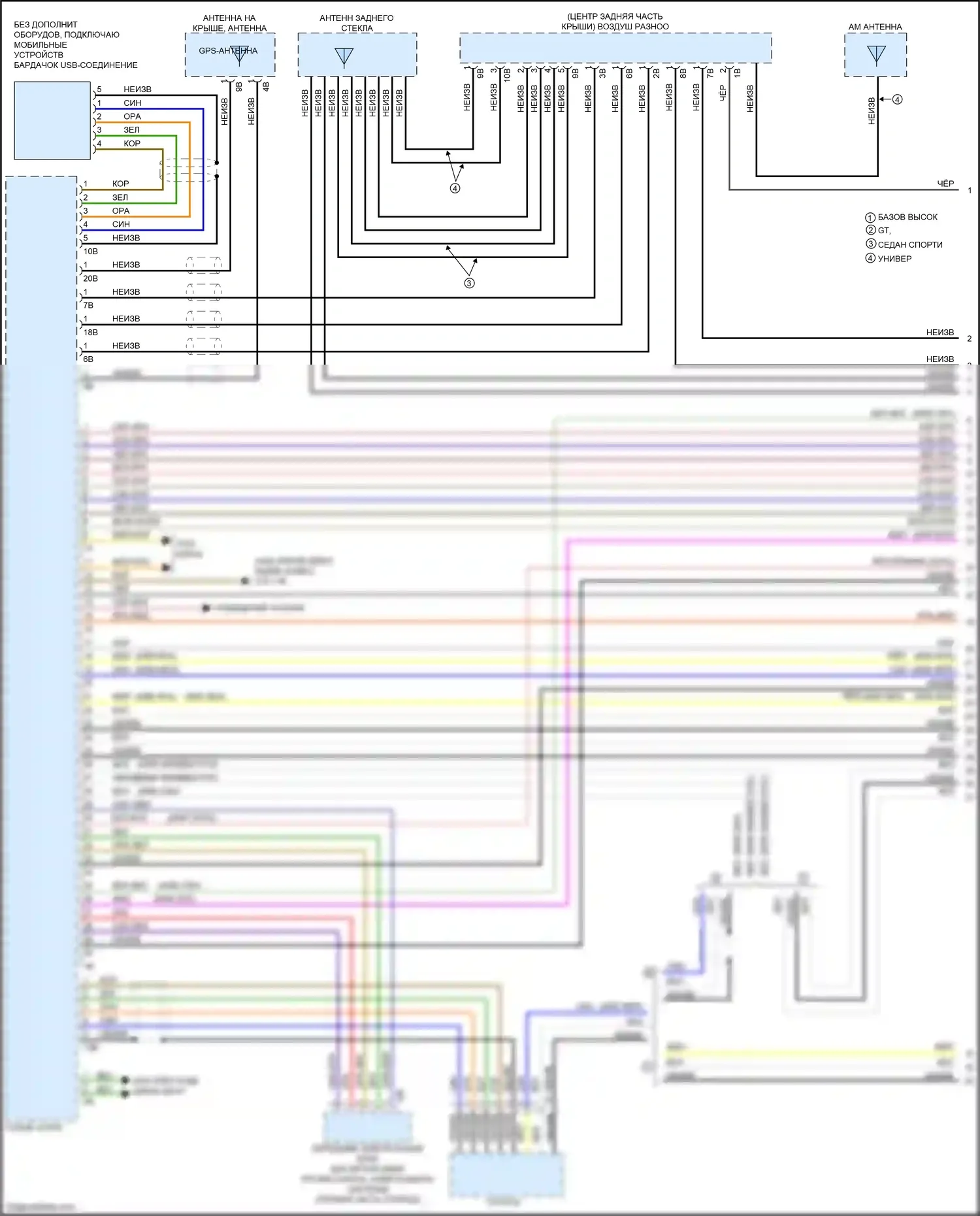3 серия GT BMW F34 (2011-2016): Базовая магнитола, без активного звукового оформления (1 из 4) 