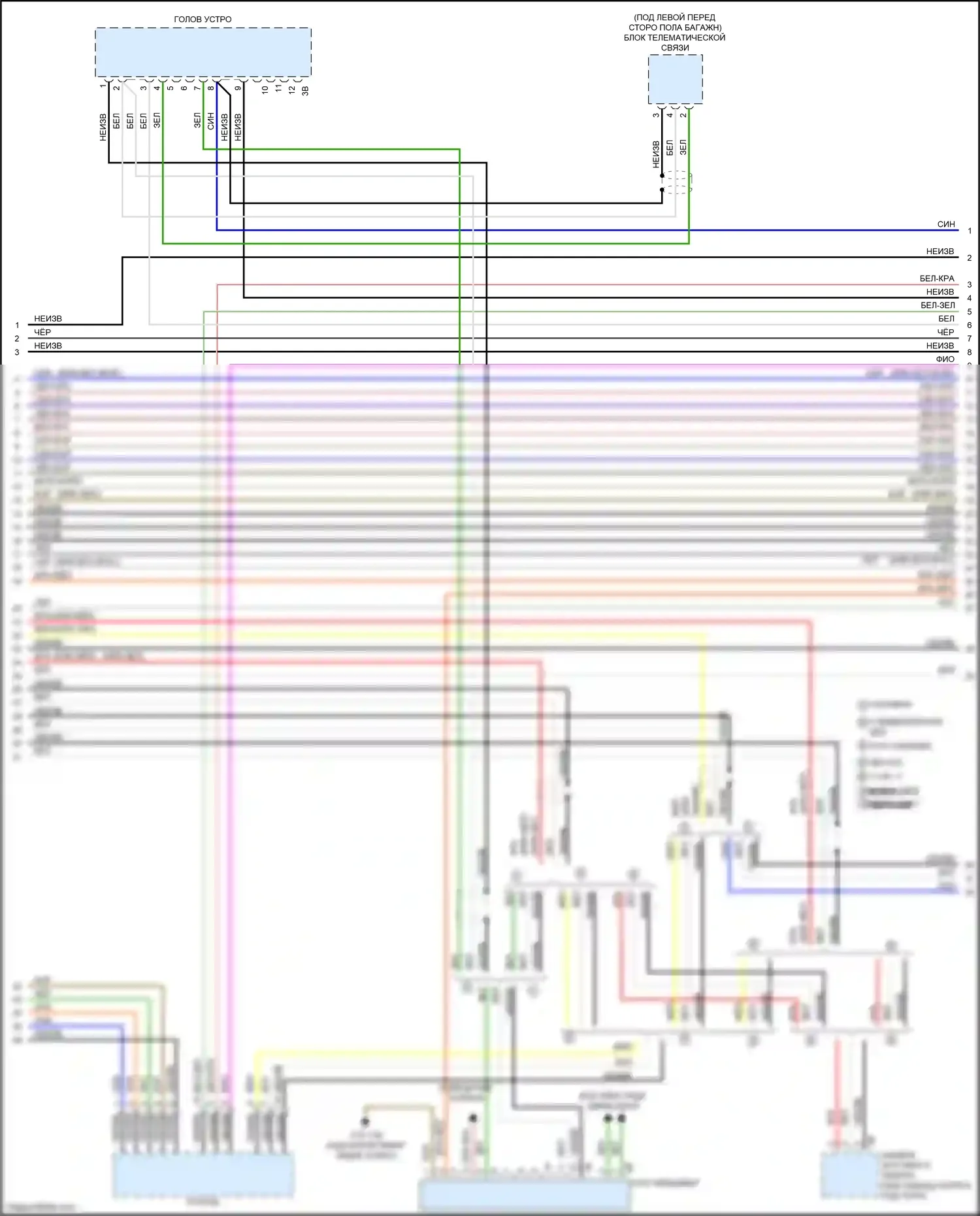 3 серия GT BMW F34 (2011-2016): Электросхема навигации, без hifi магнитолы, с активным звуковым оформлением (2 из 5) 