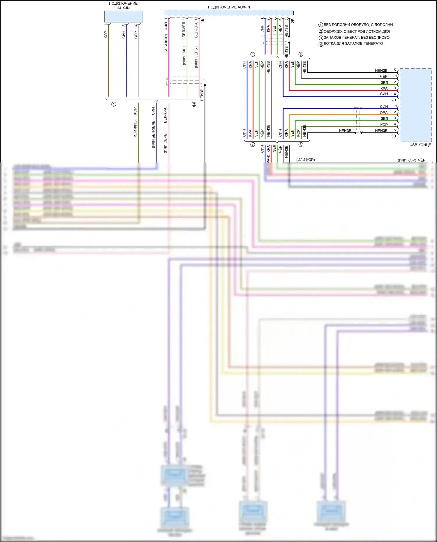 3 серия BMW F30/F31 рестайлинг (2015-2020): Электросхема навигации, с магнитолой hifi, без активного звукового оформления (6 из 7) 