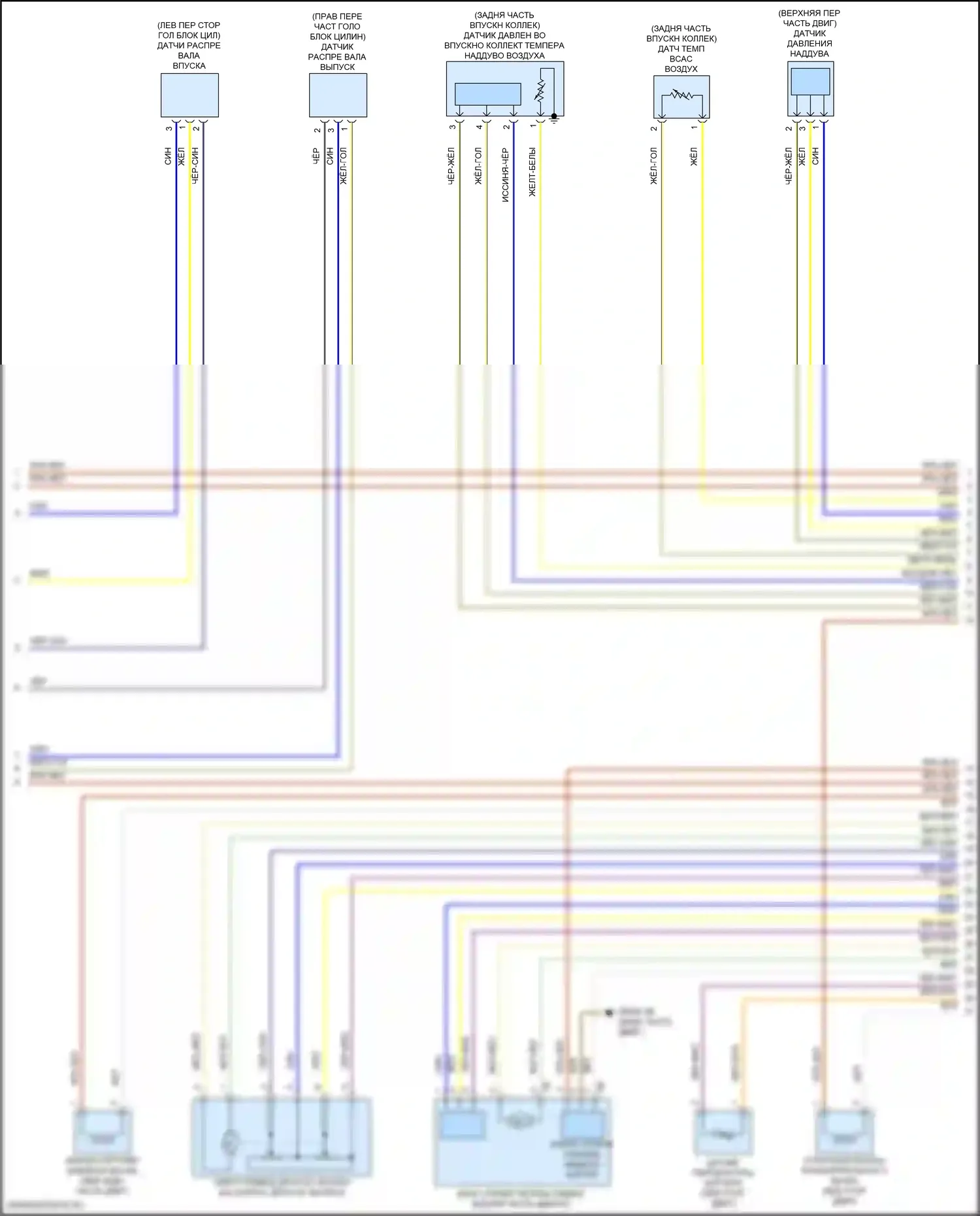 3 серия BMW G20/G21 рестайлинг (2022-2024): Электросхема двигателя 2.0l turbo hybrid (2 из 14) 