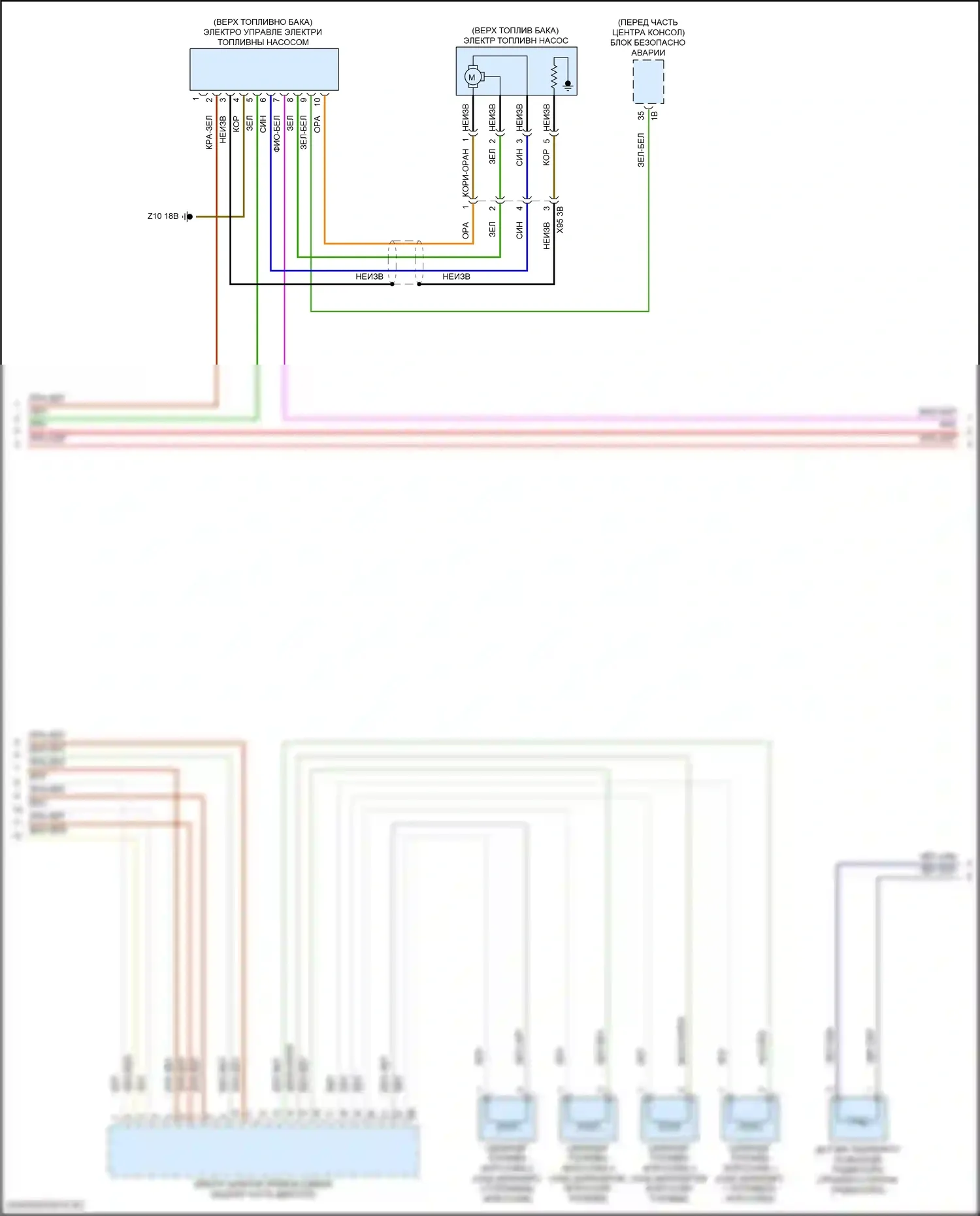 3 серия BMW G20/G21 рестайлинг (2022-2024): Электросхема двигателя 2.0l turbo hybrid (6 из 14) 