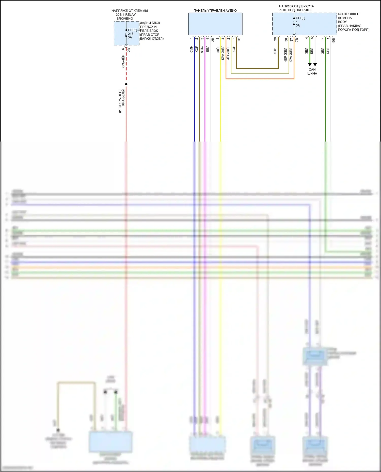 3 серия BMW G20/G21 рестайлинг (2022-2024): Базовая магнитола, с активным звуковым оформлением (4 из 6) 