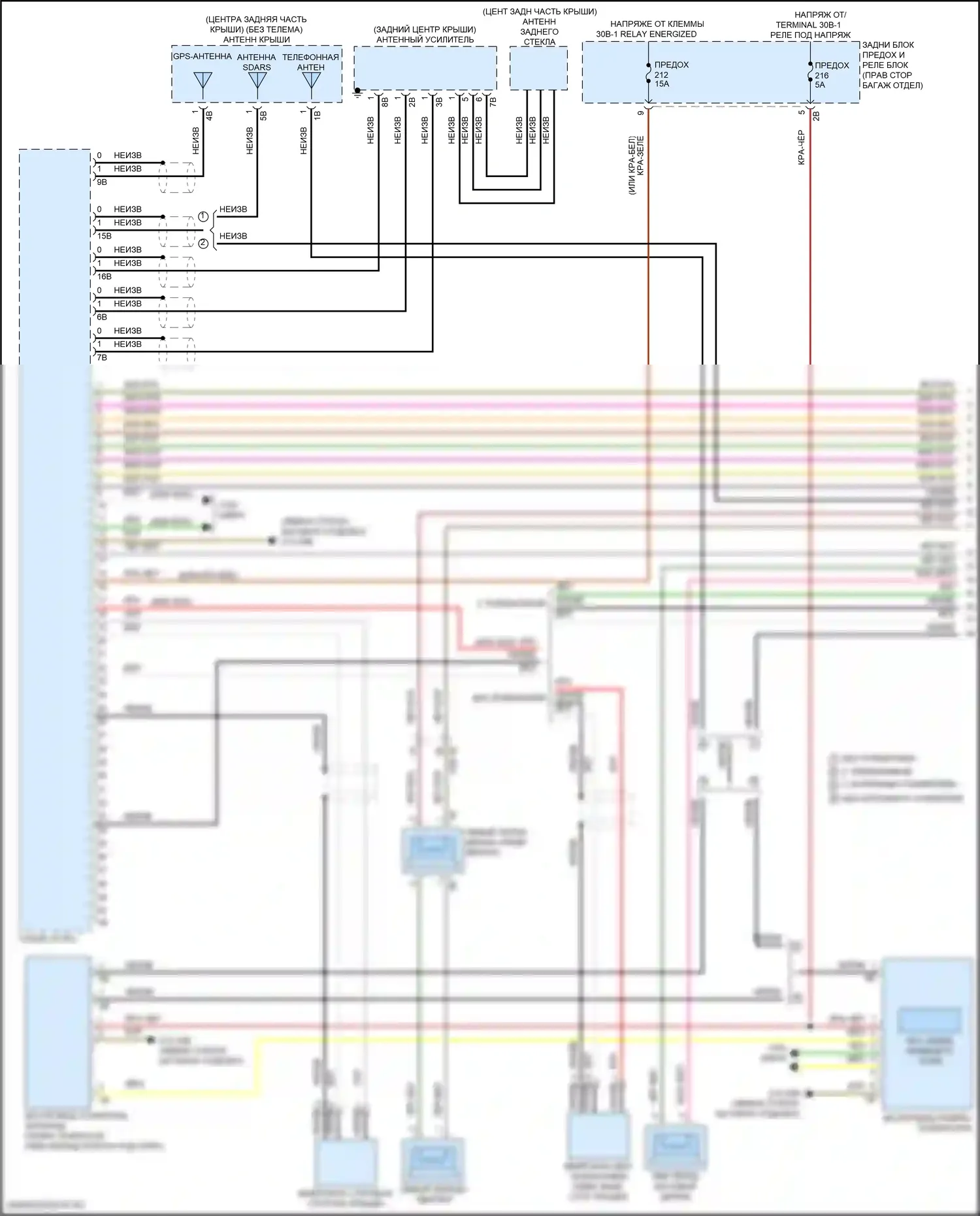 3 серия BMW G20/G21 рестайлинг (2022-2024): Электросхема навигации, с магнитолой hifi, без активного звукового оформления (1 из 5) 
