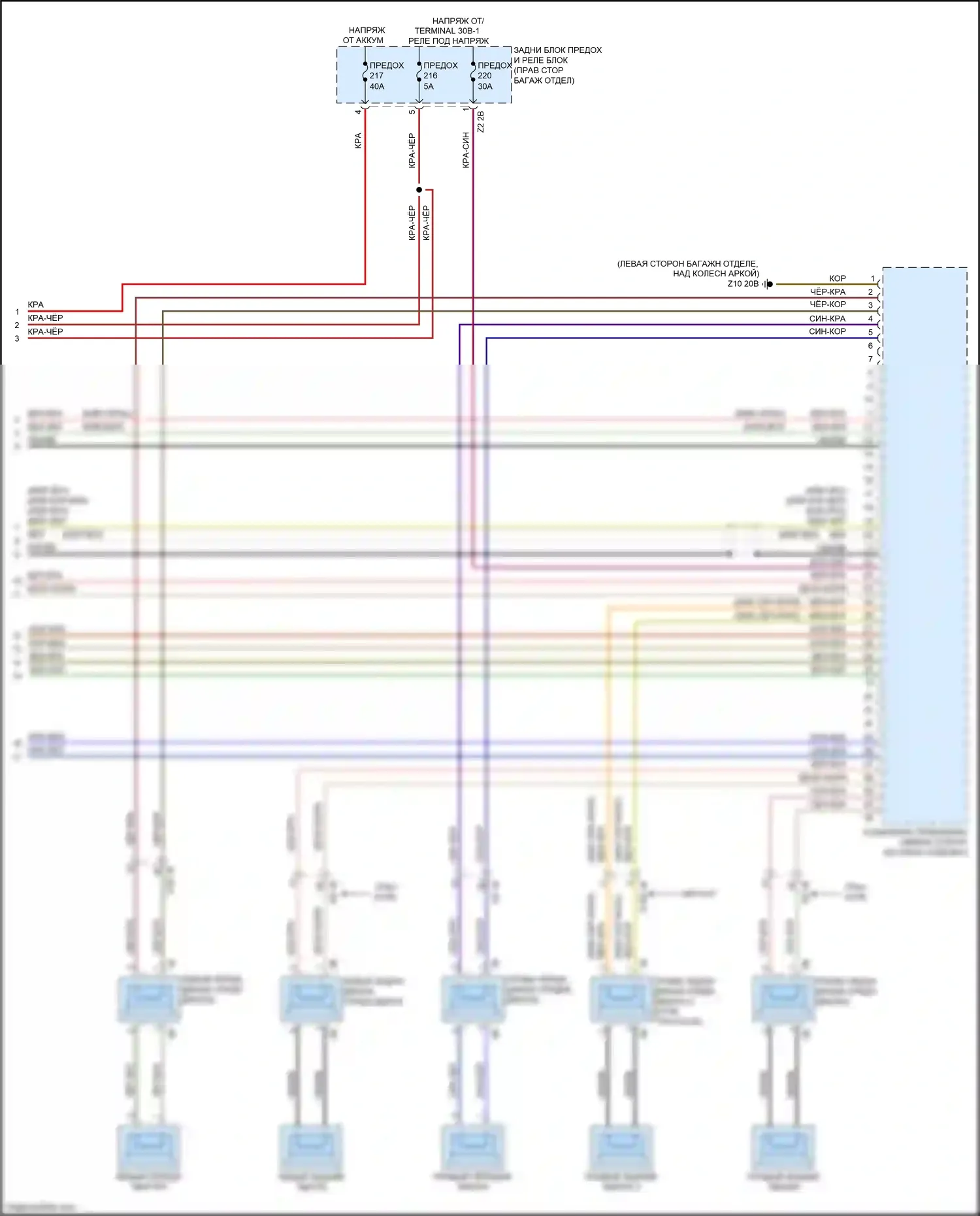 4 серия Gran Coupe BMW G26 (2020-2024): Электросхема навигации, высокий уровень (7 из 7) 