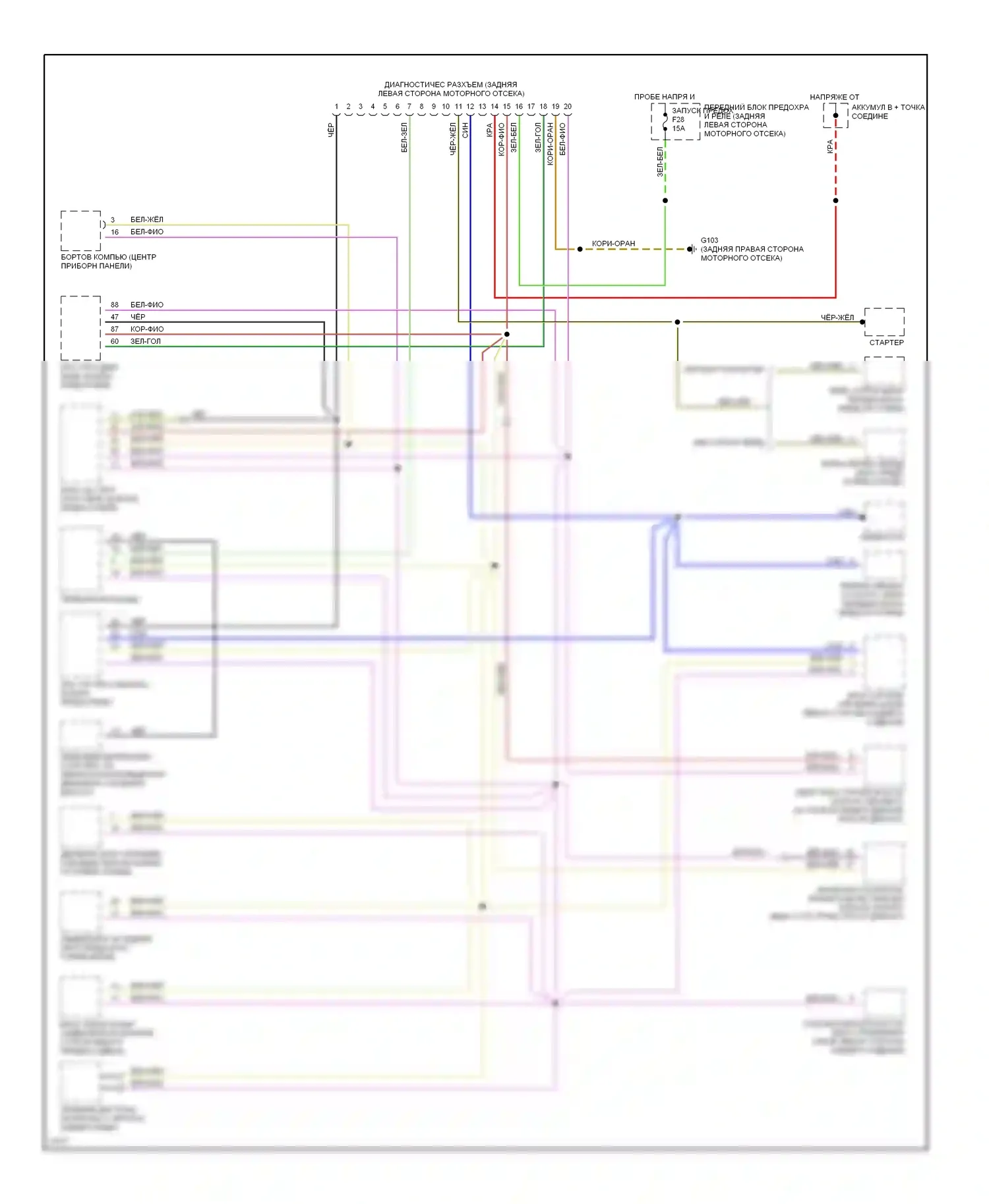 5 серия BMW E34 (1988-1996): Can шина 